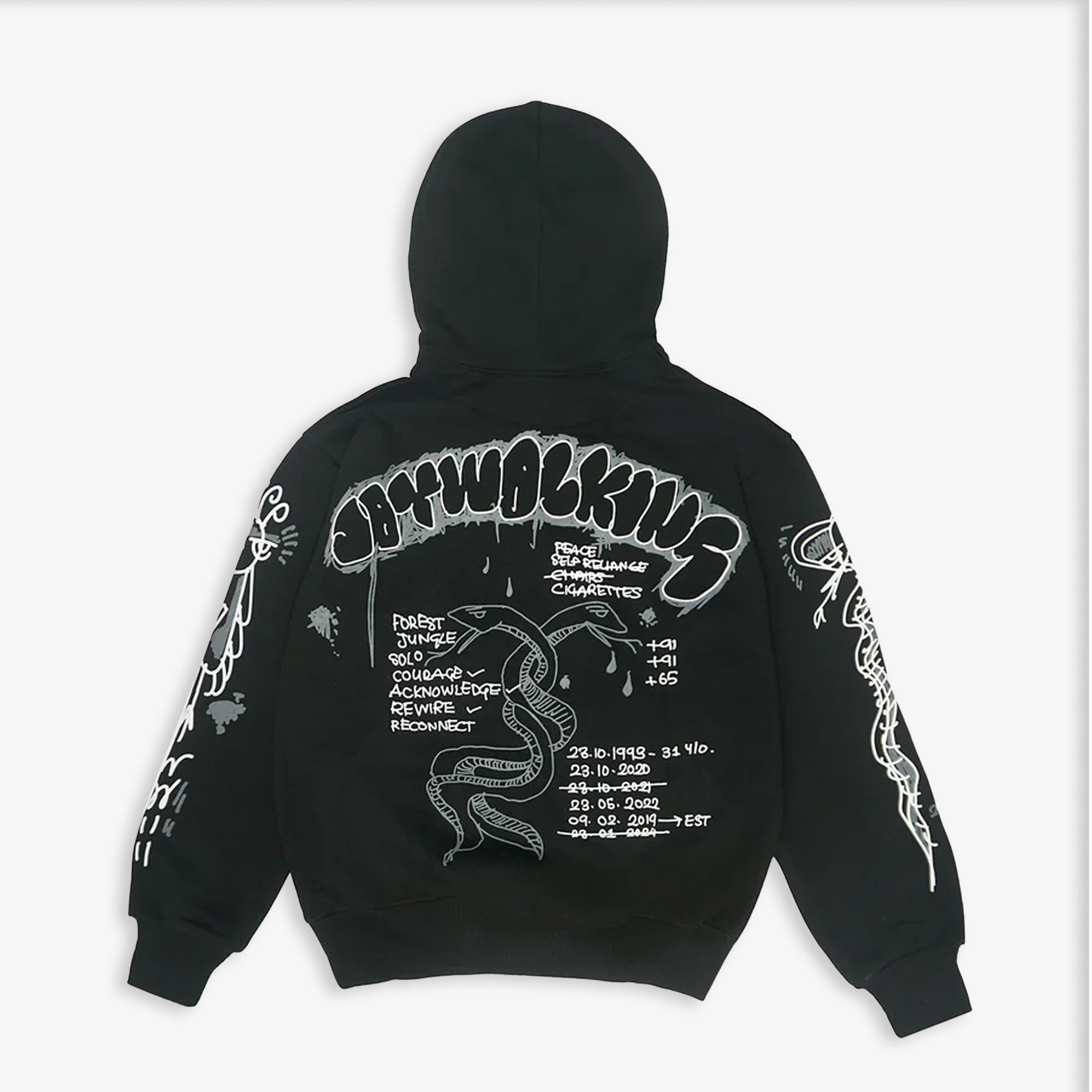 Jaywalking | Bear With Me Hoodie { Black