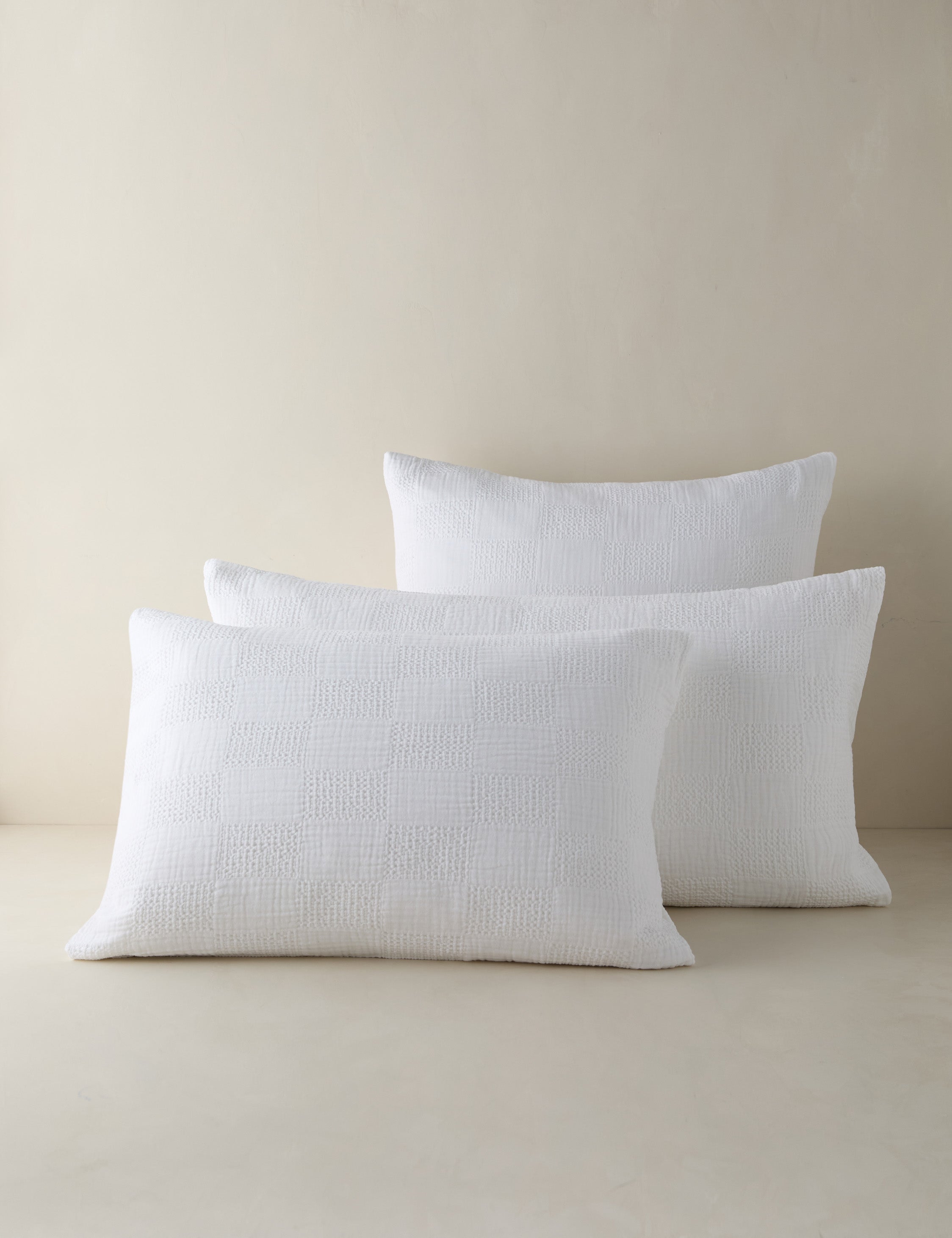 Lulu and Georgia Kingsley Textured Cotton Sham - view 2