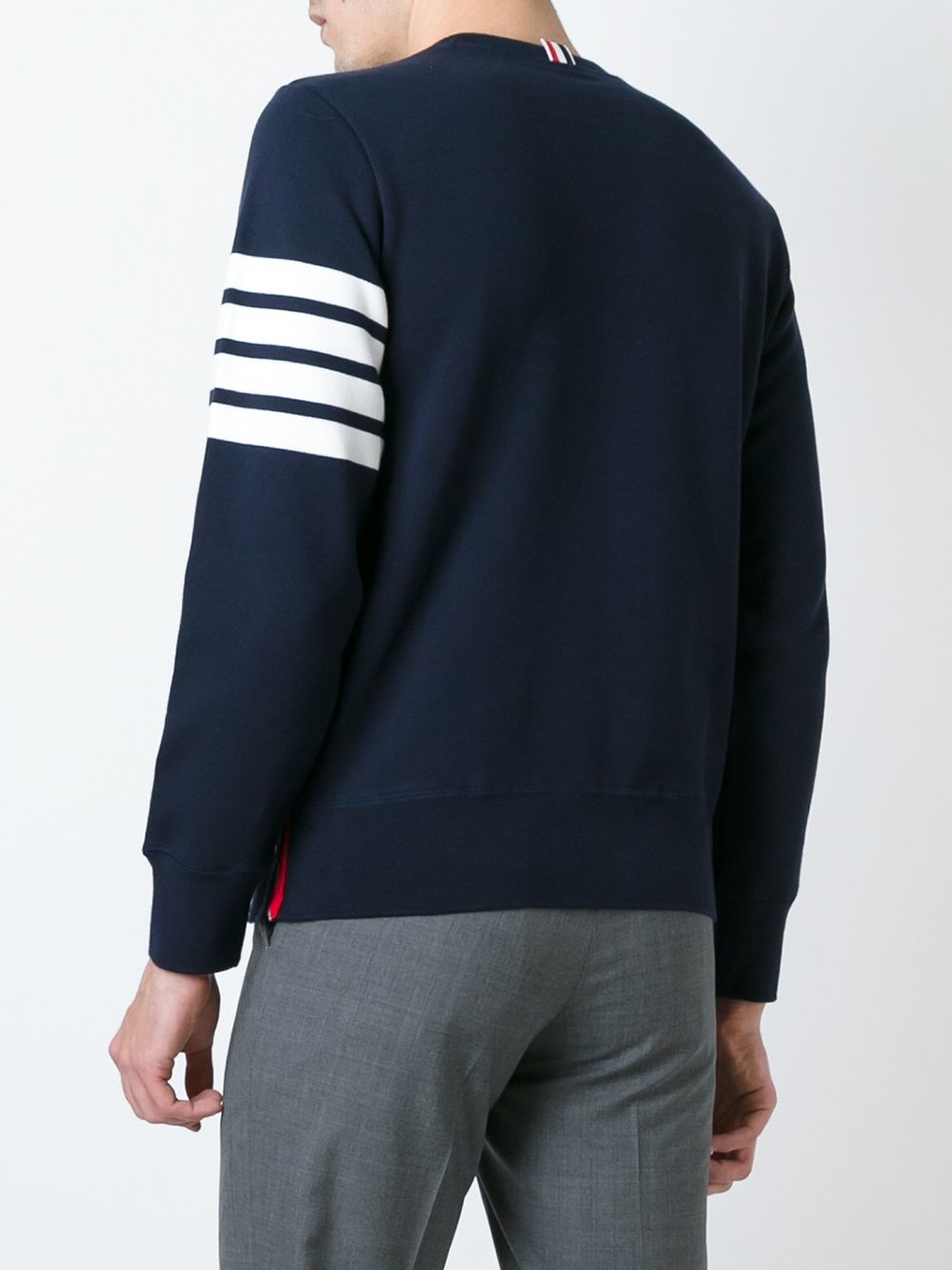 Thom Browne Relaxed fit Crafted in Japan Cotton crewneck sweatshirt - view 4