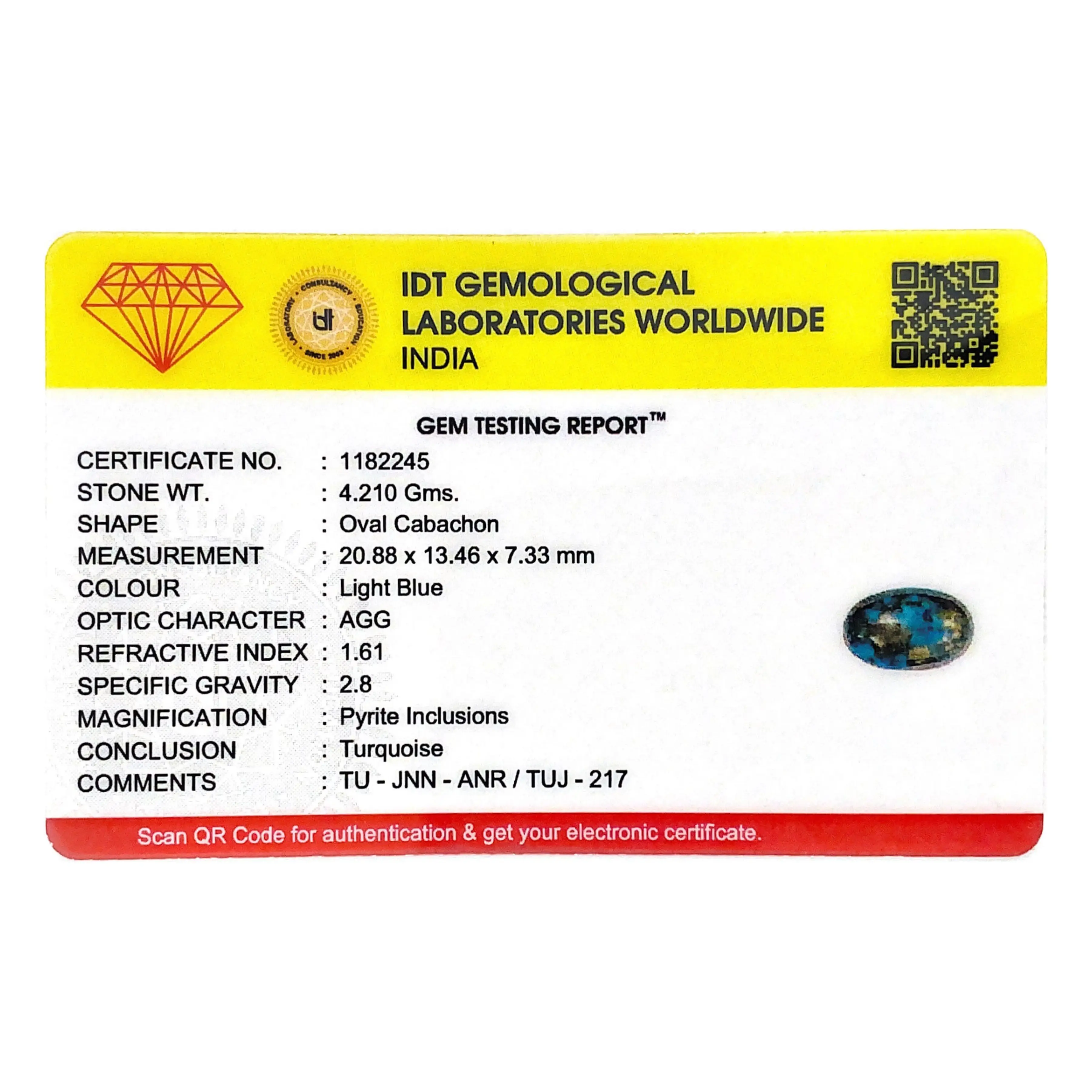 Pramogh Irani Firoza - 21.05 Carat - view 4