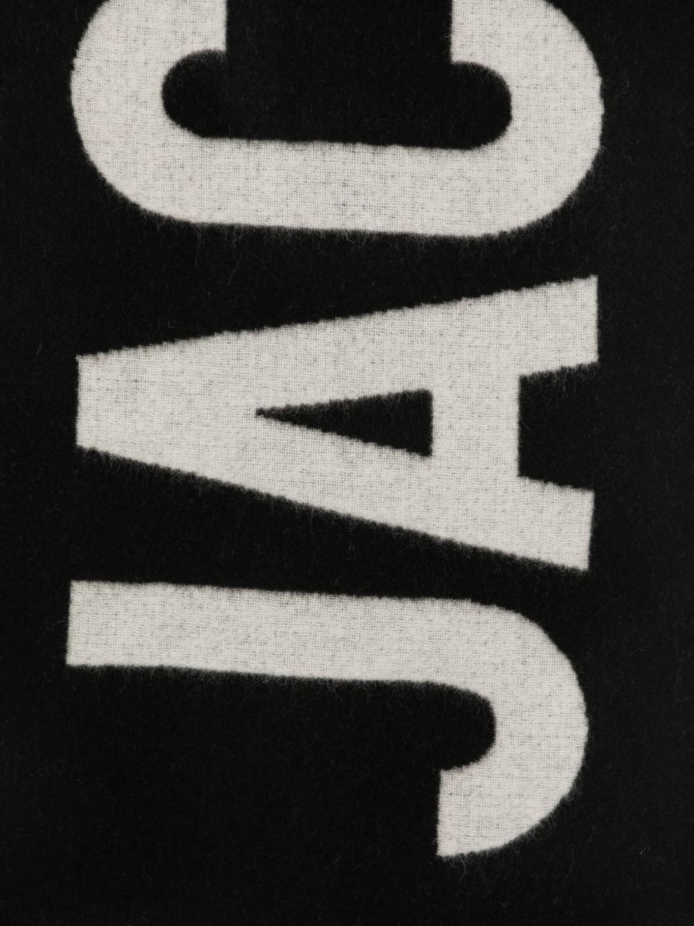 JACQUEMUS Scarfs BLACK – 100% Virgin Wool - view 2
