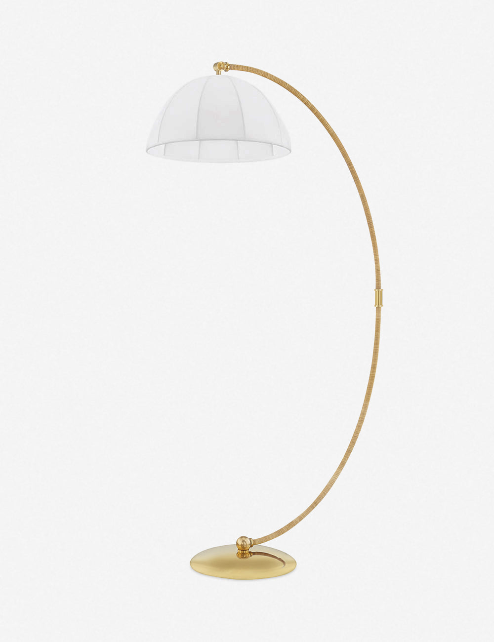 Lulu and Georgia Danuta Floor Lamp – Antique Brass