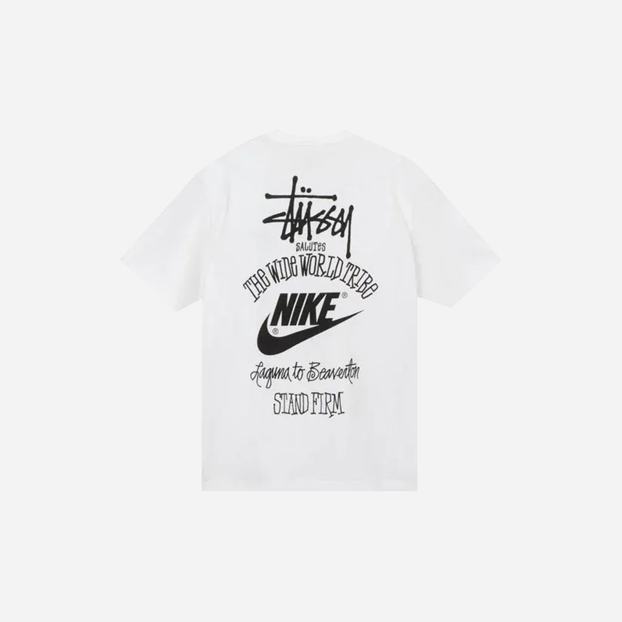 Nike x Stussy The Wide World Tribe T-Shirt White