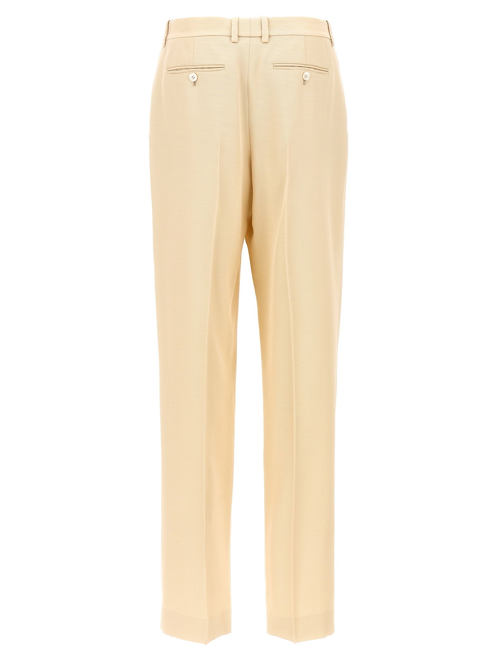 Tom Ford Pants With Front Pleats – 51% silk, 49% wool - view 2