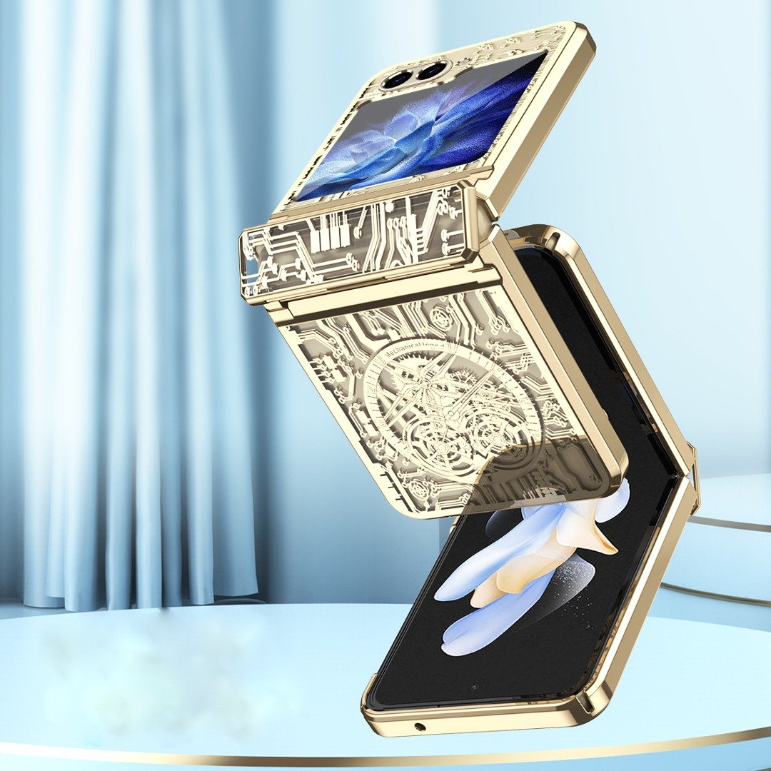 Samsung Galaxy Z Flip5 Mechanical Integrated Electroplating Case - view 6