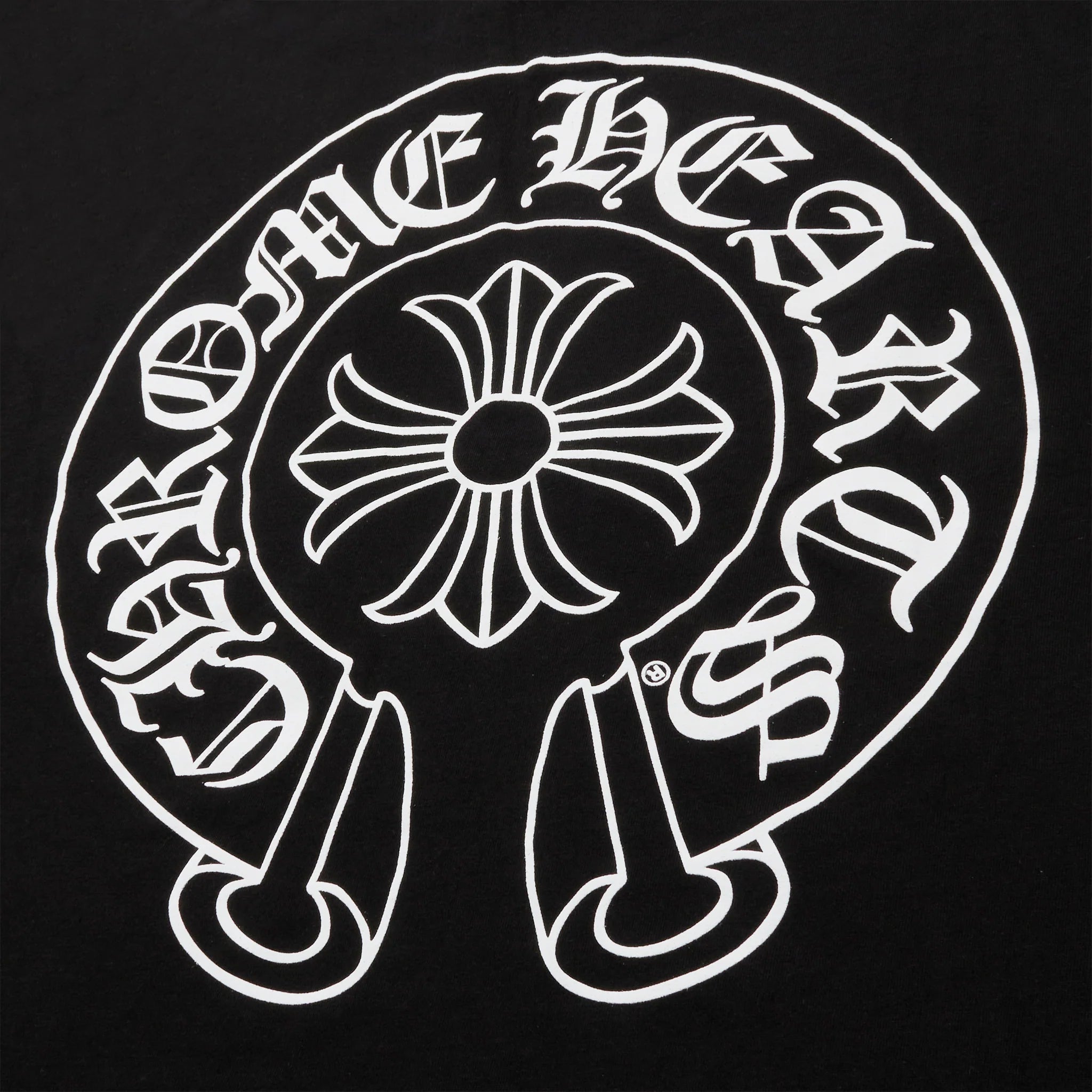 Chrome Hearts Horse Shoe Pocket Logo Black T Shirt - view 5