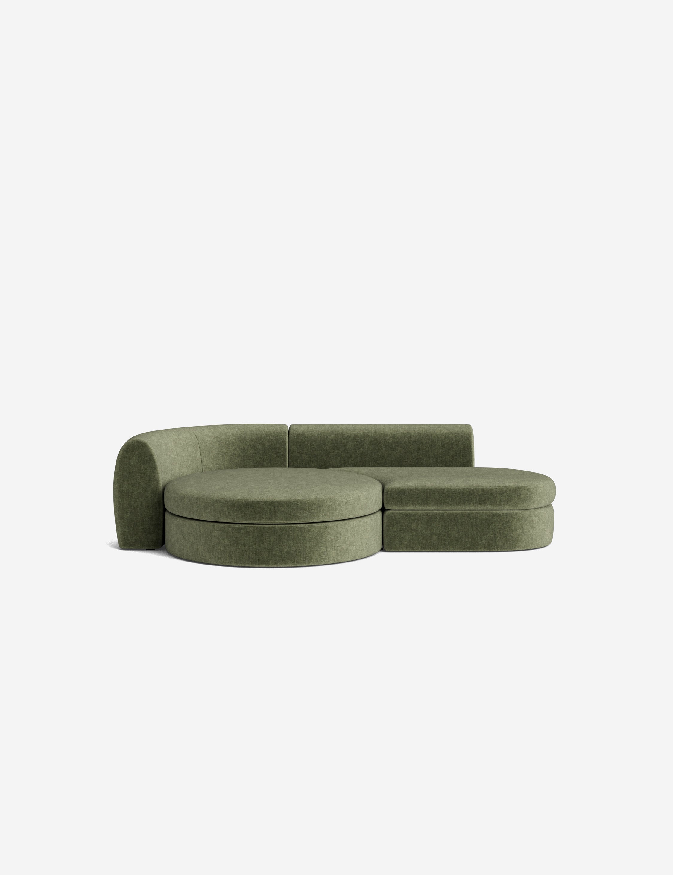 Lulu and Georgia Buckley Modular Chaise Sectional Sofa - view 4