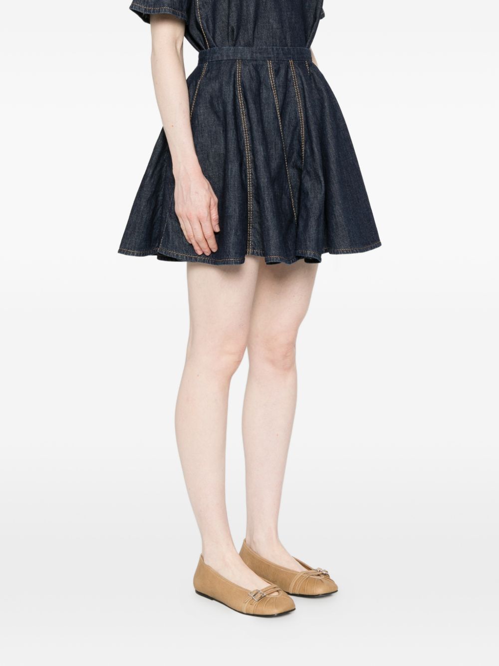 Susanne Bommer Cotton mini skirt – Cotton 100% - view 2