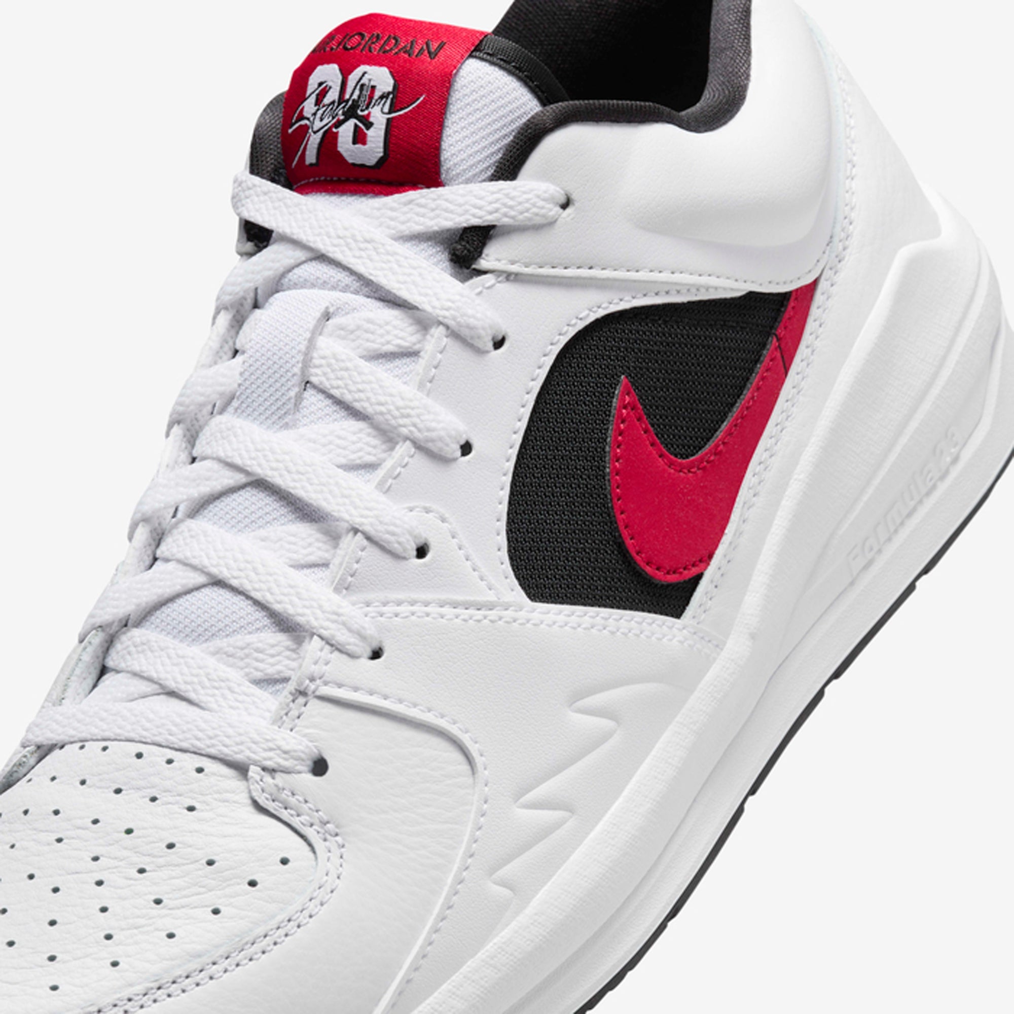 Jordan | Stadium 90 { White/gym Red-black - view 4