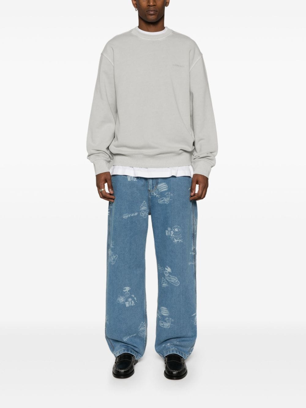 Carhartt Wip Pre Duster Script cotton sweatshirt - view 2