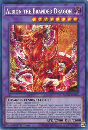Yu-Gi-Oh! Albion the Branded Dragon - MP22-EN076 - Prismatic Secret Rare - 1st Edition