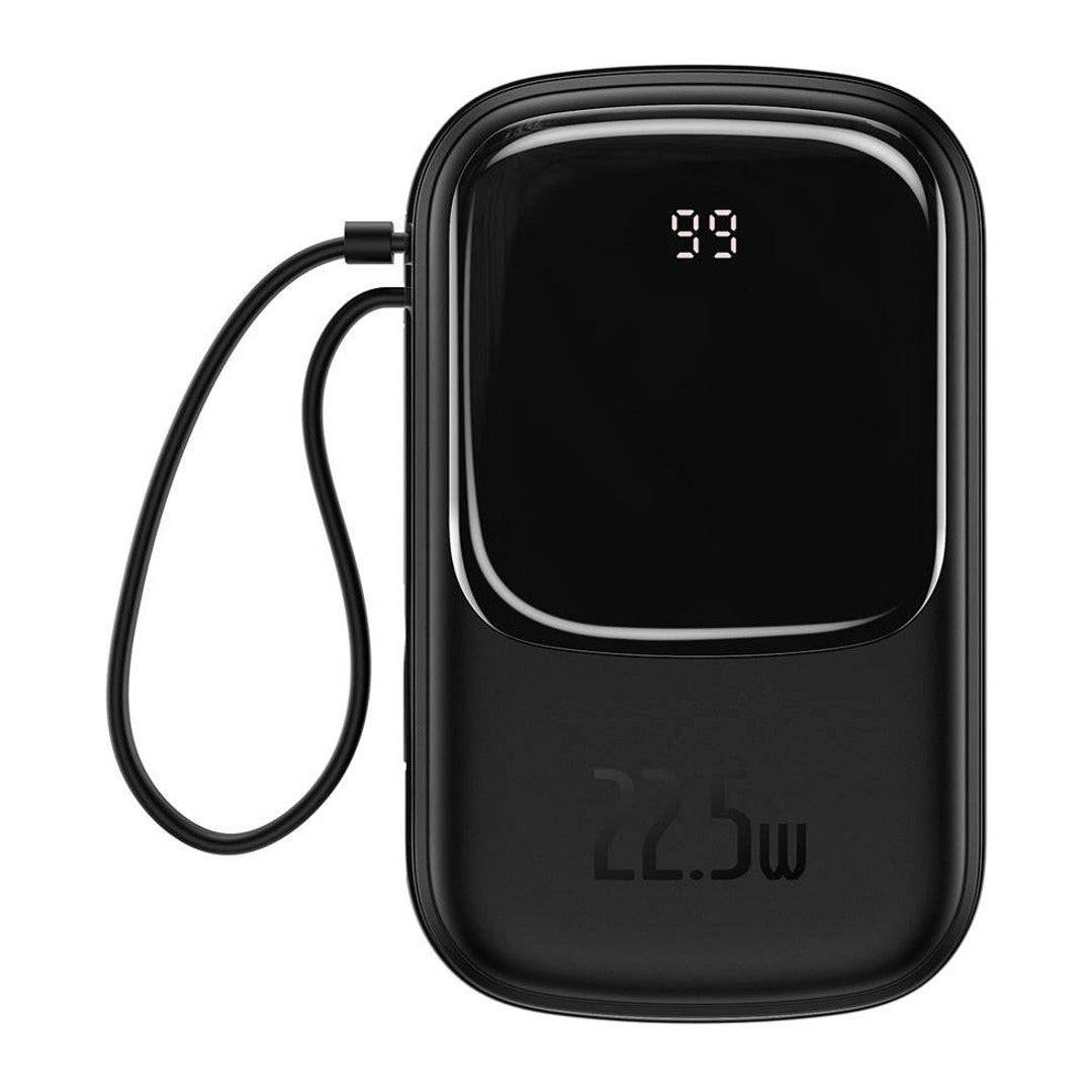 Peeperly Qpow 10000mAh Power Bank with Type-C Cable