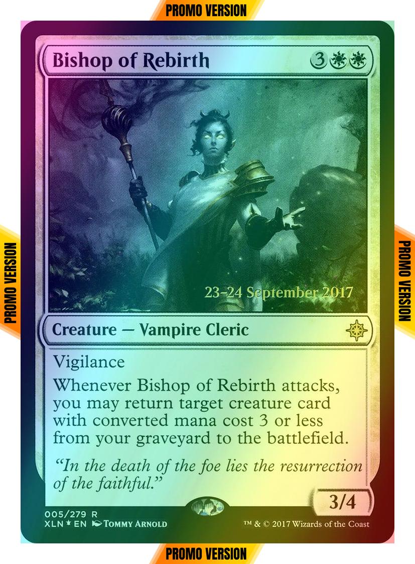 Magic Bishop of Rebirth [5s] [Prerelease] [Ixalan Promos] [Foil]