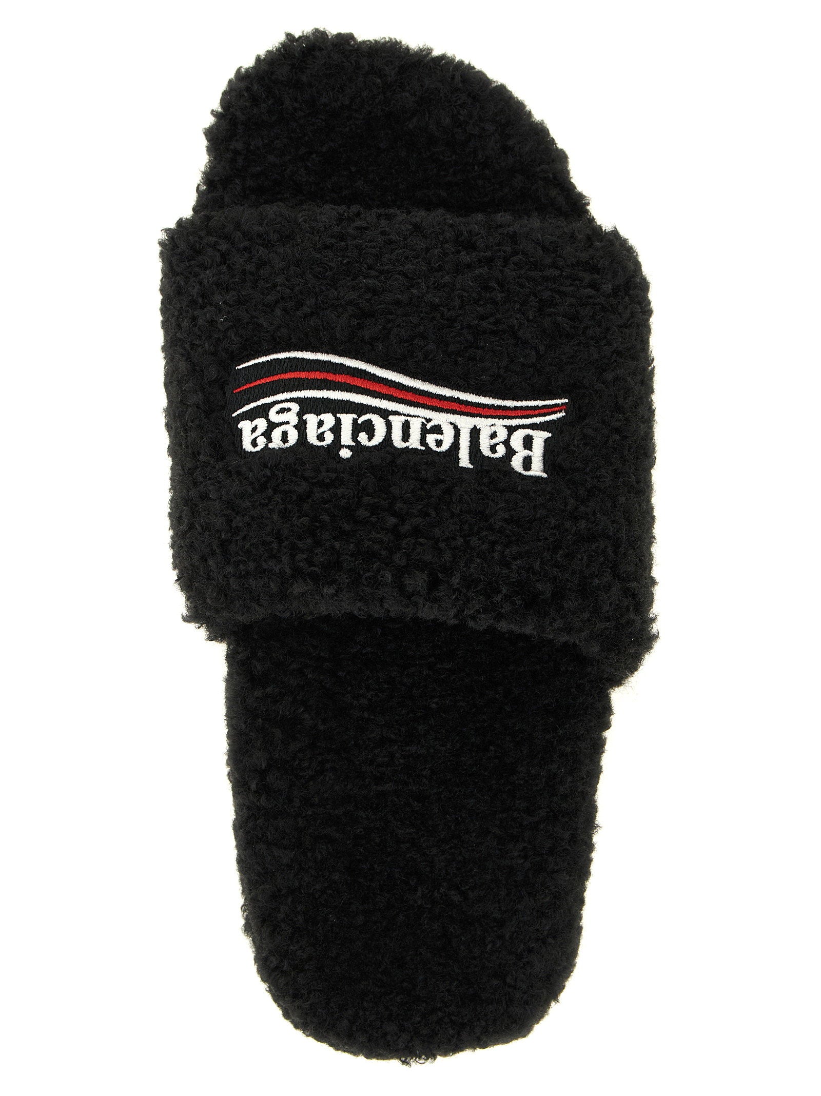 Balenciaga Furry Open Sandals – 100% polyester - view 4
