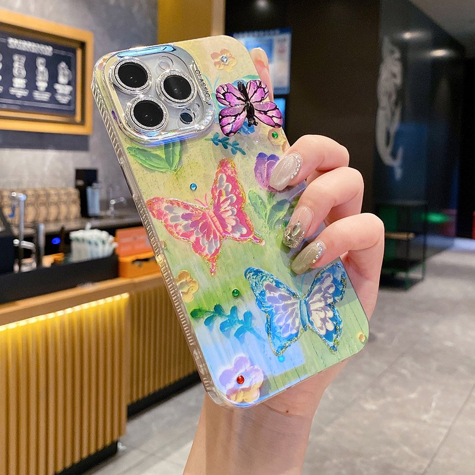 Peeperly Lush Meadow Garden Butterfly Case – No Color - view 3