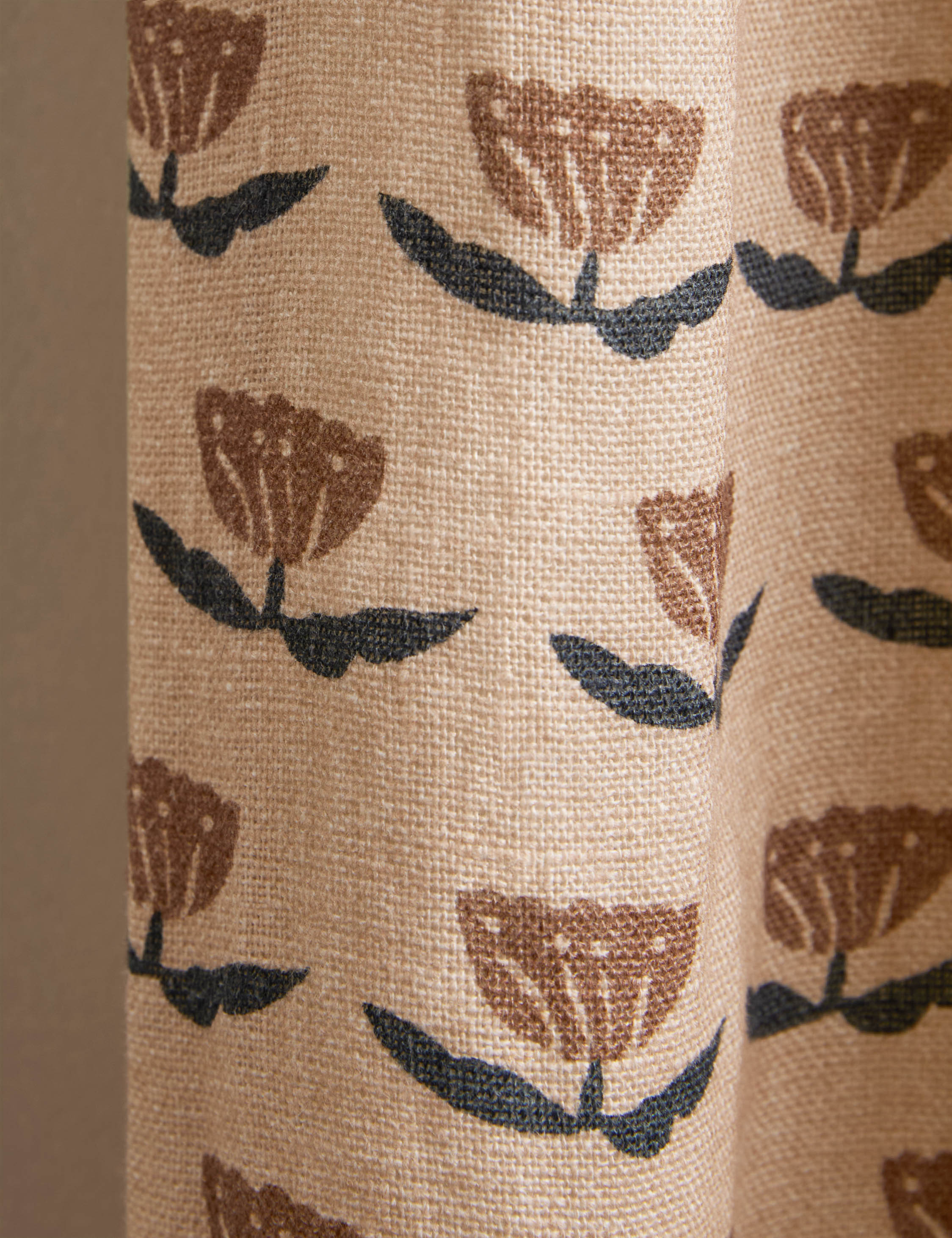 Lulu and Georgia Janna Linen Curtain Panel By Sarah Sherman Samuel - view 2