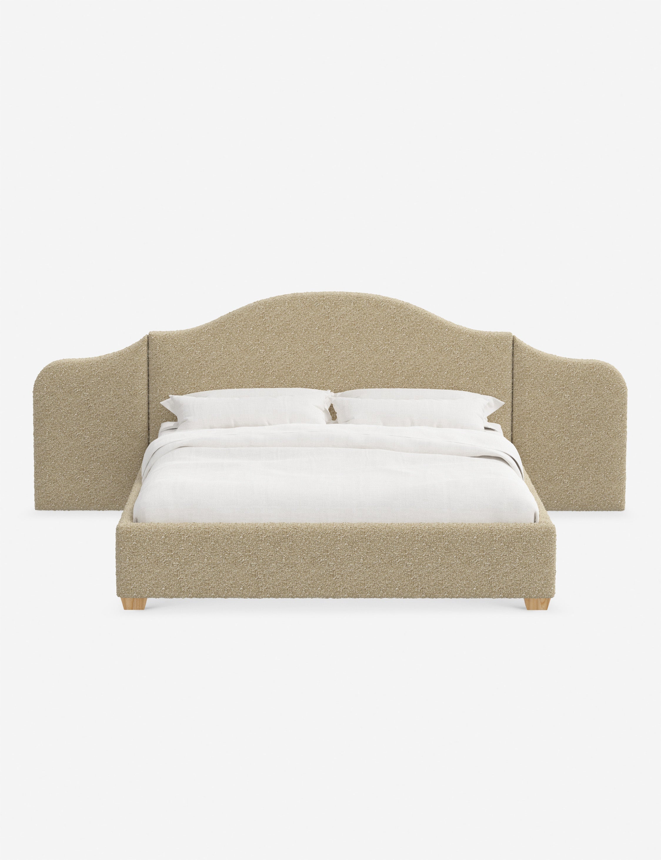 Lulu and Georgia Padden Extended Headboard Platform Bed - view 11