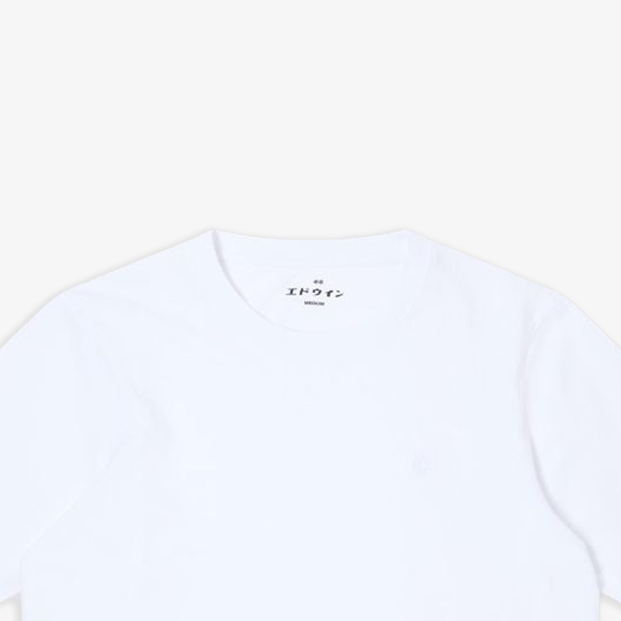 Edwin | W' Core T-shirt { White - view 3