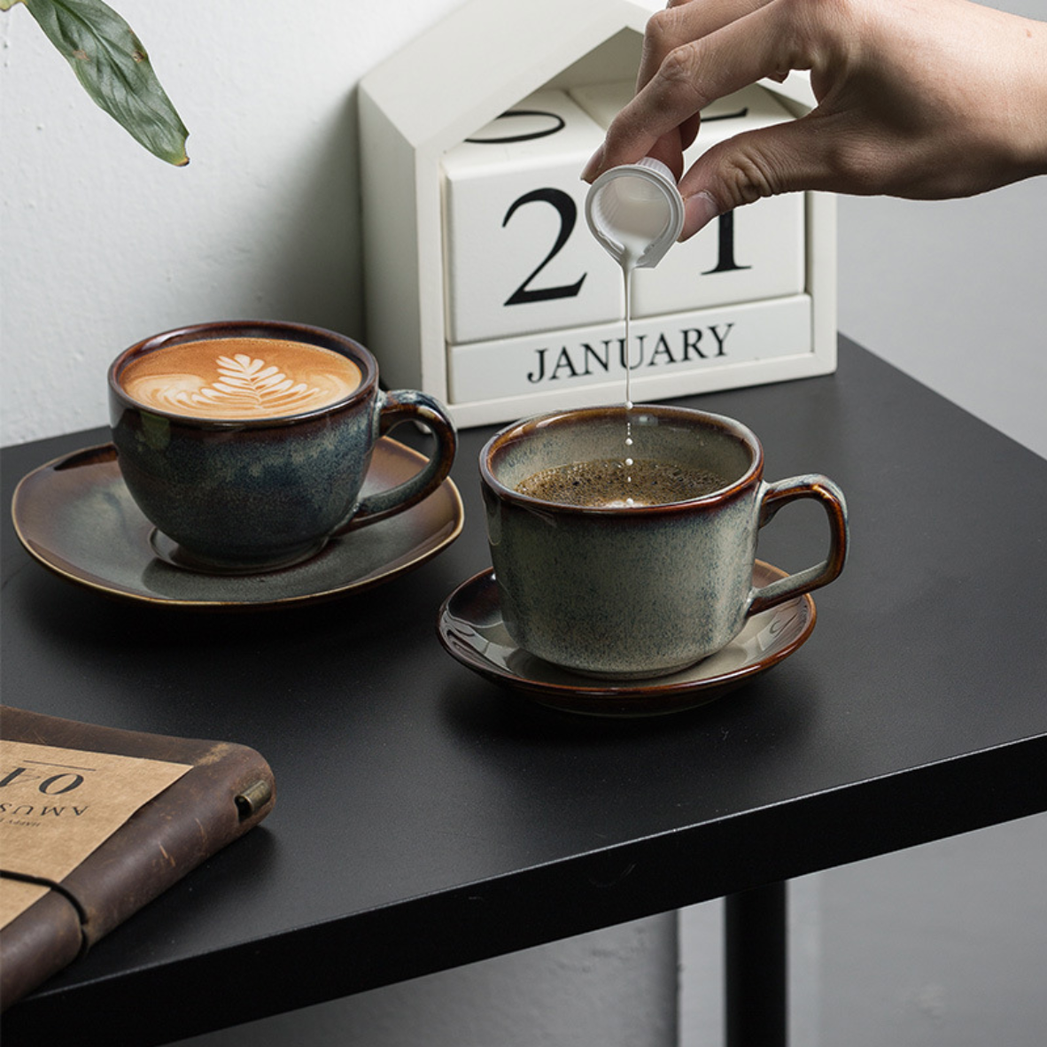 Nestasia Square Cup and Saucer - view 3