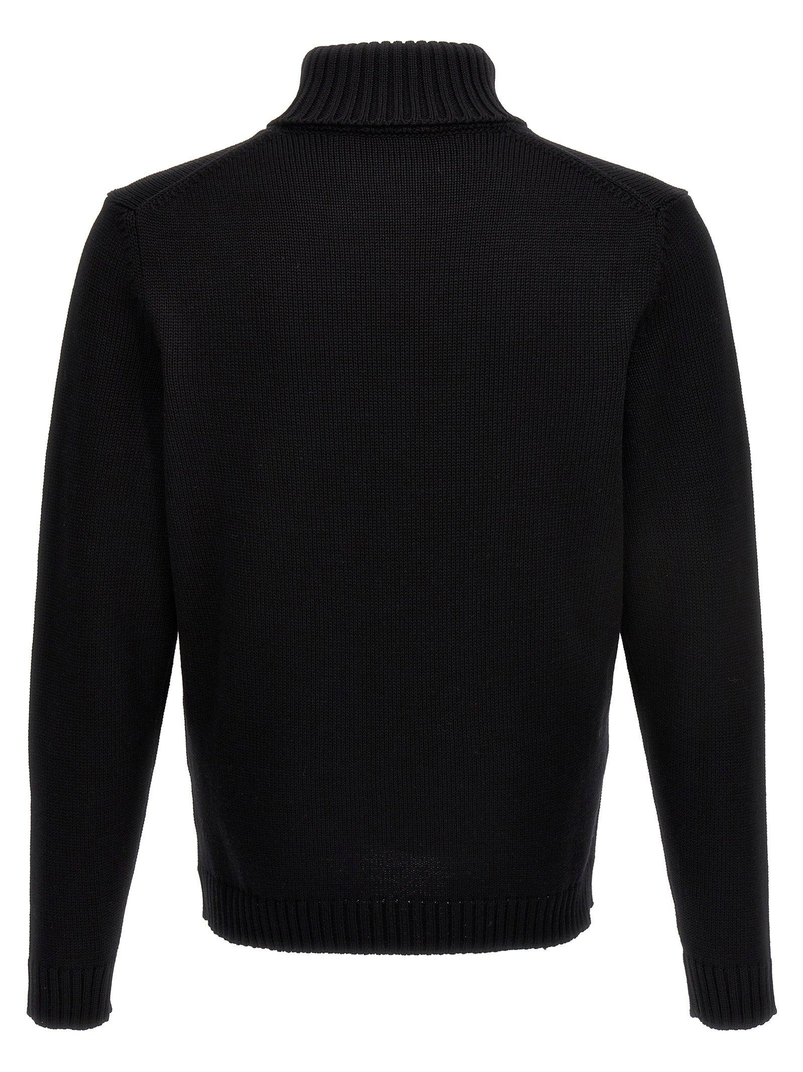 Zanone Turtle-neck Sweater – 100% virgin wool - view 2
