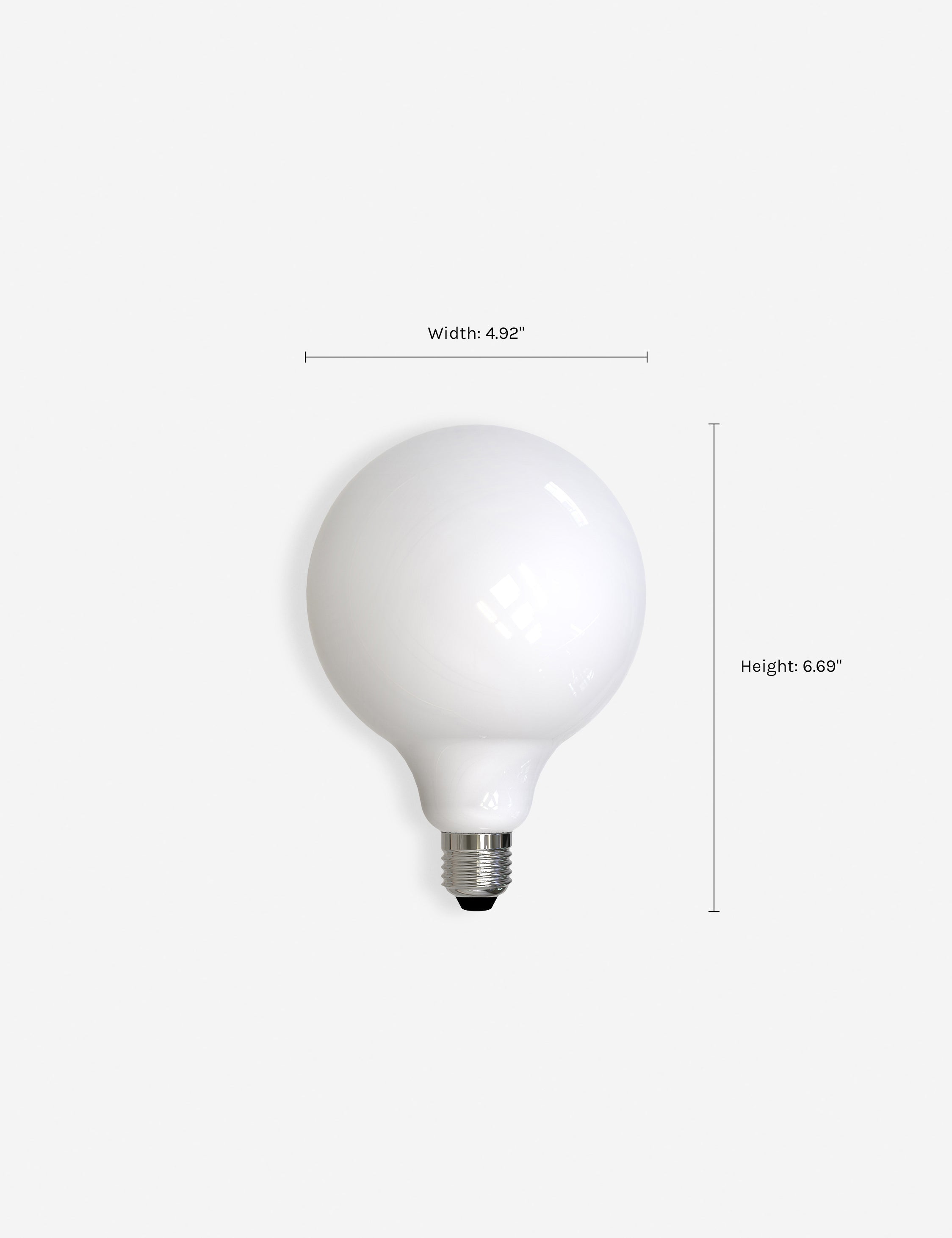 Lulu and Georgia G40 LED Filament Bulb (Set of 2) - view 6