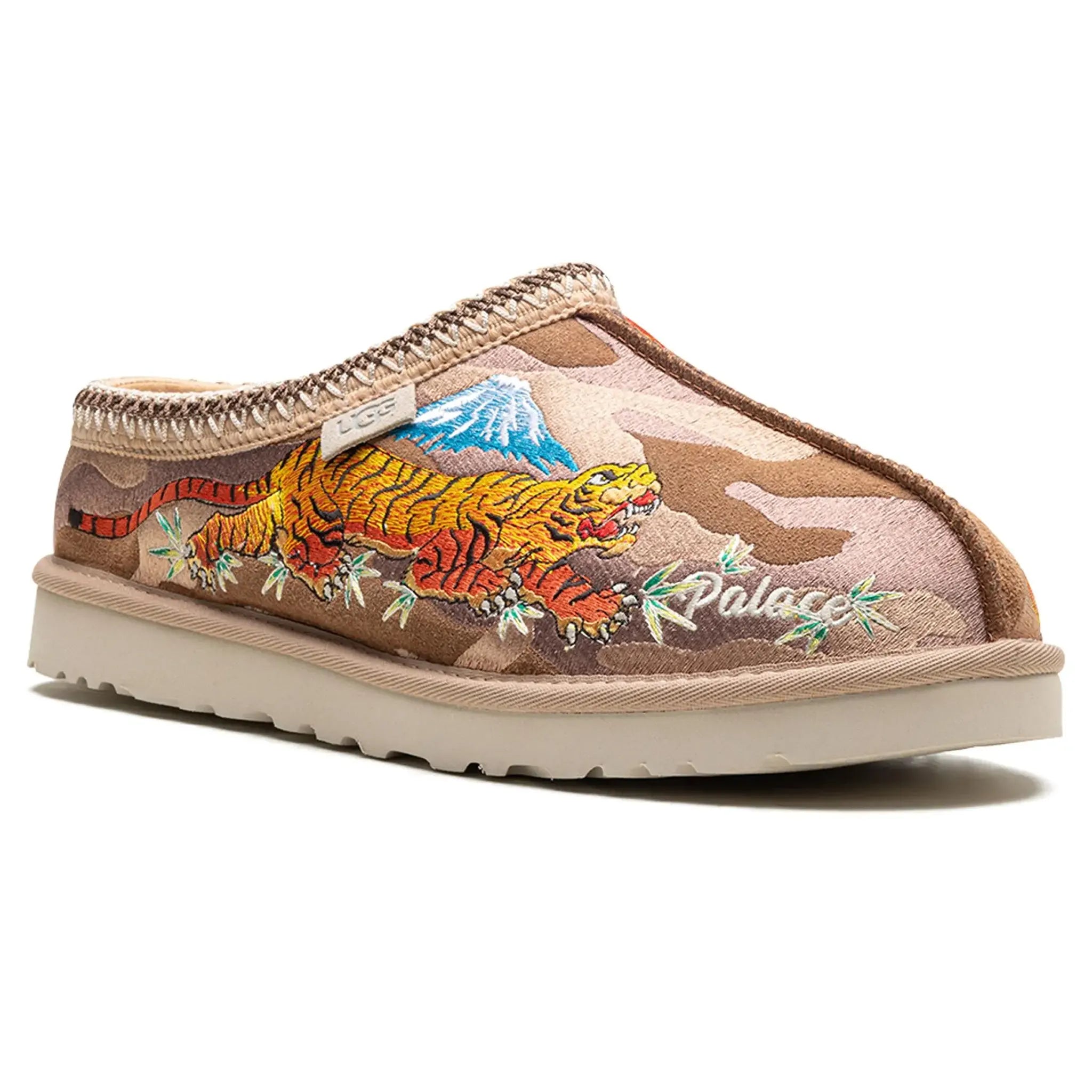 Palace x UGG Tasman Chestnut Camo Slippers – Brown - view 2