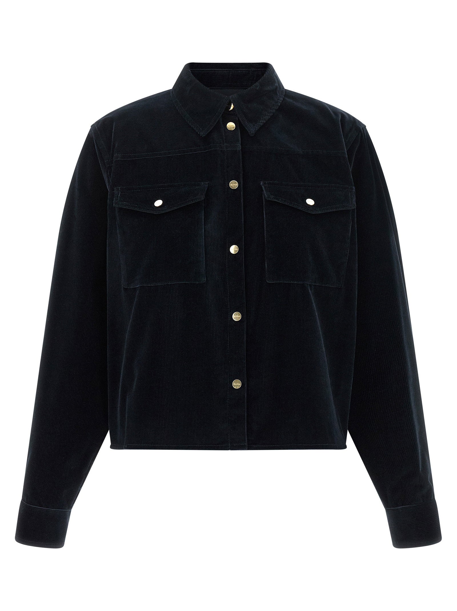 Max Mara Studio Mstrivolo Overshirt – 98% cotton, 2% elastane