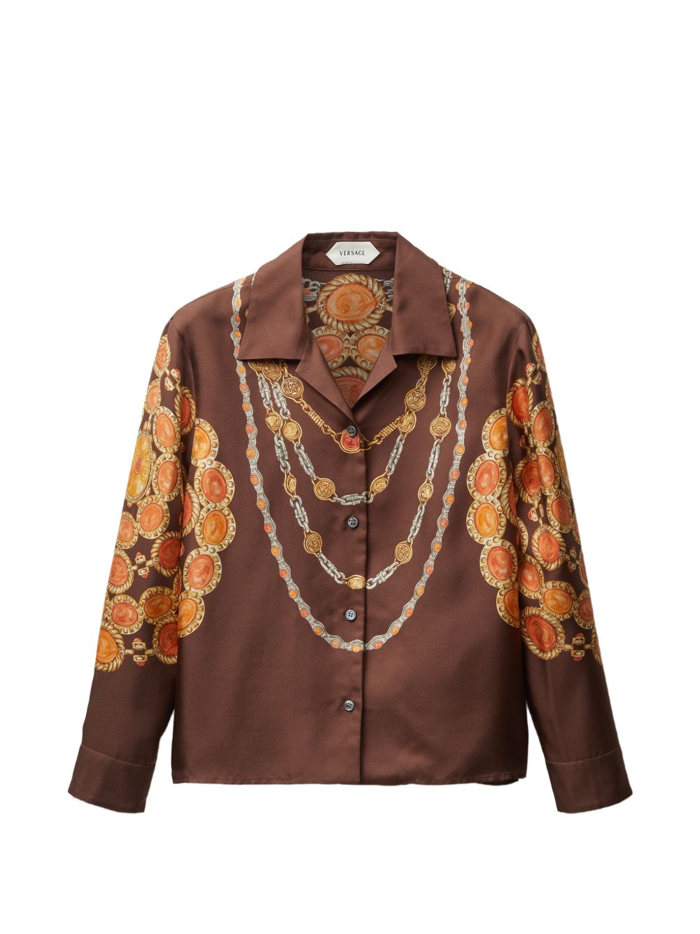 Versace Printed silk shirt – Fabric 100%