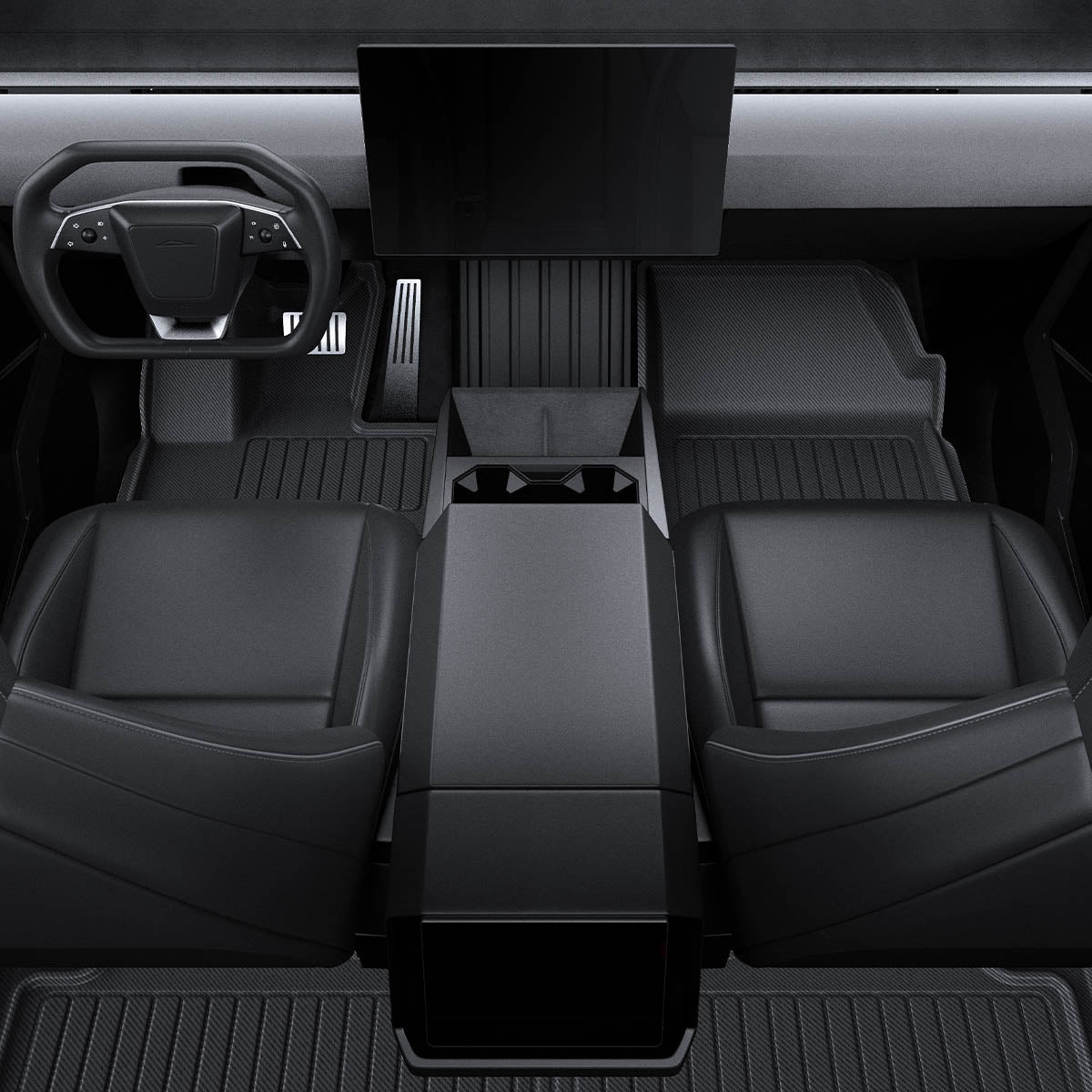 Tesla Cybertruck - WeatherBloc Floor Mat | CLF - view 11