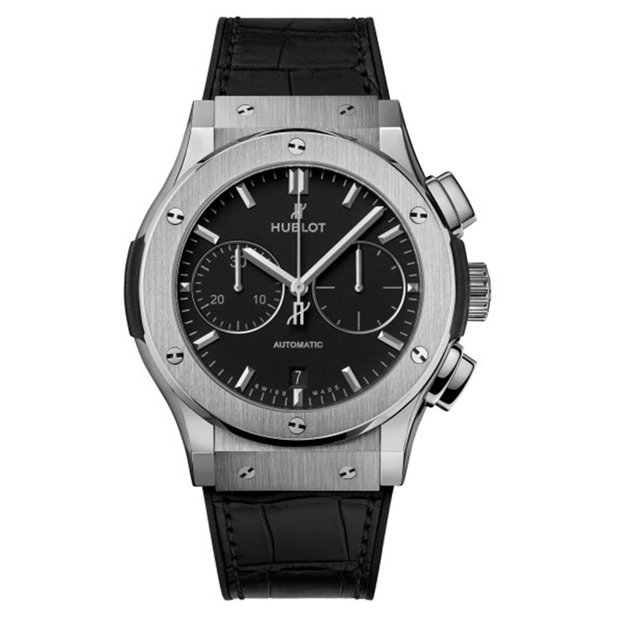 Hublot Classic Fusion Chronograph Titanium Black Dial Men 45mm - view 2