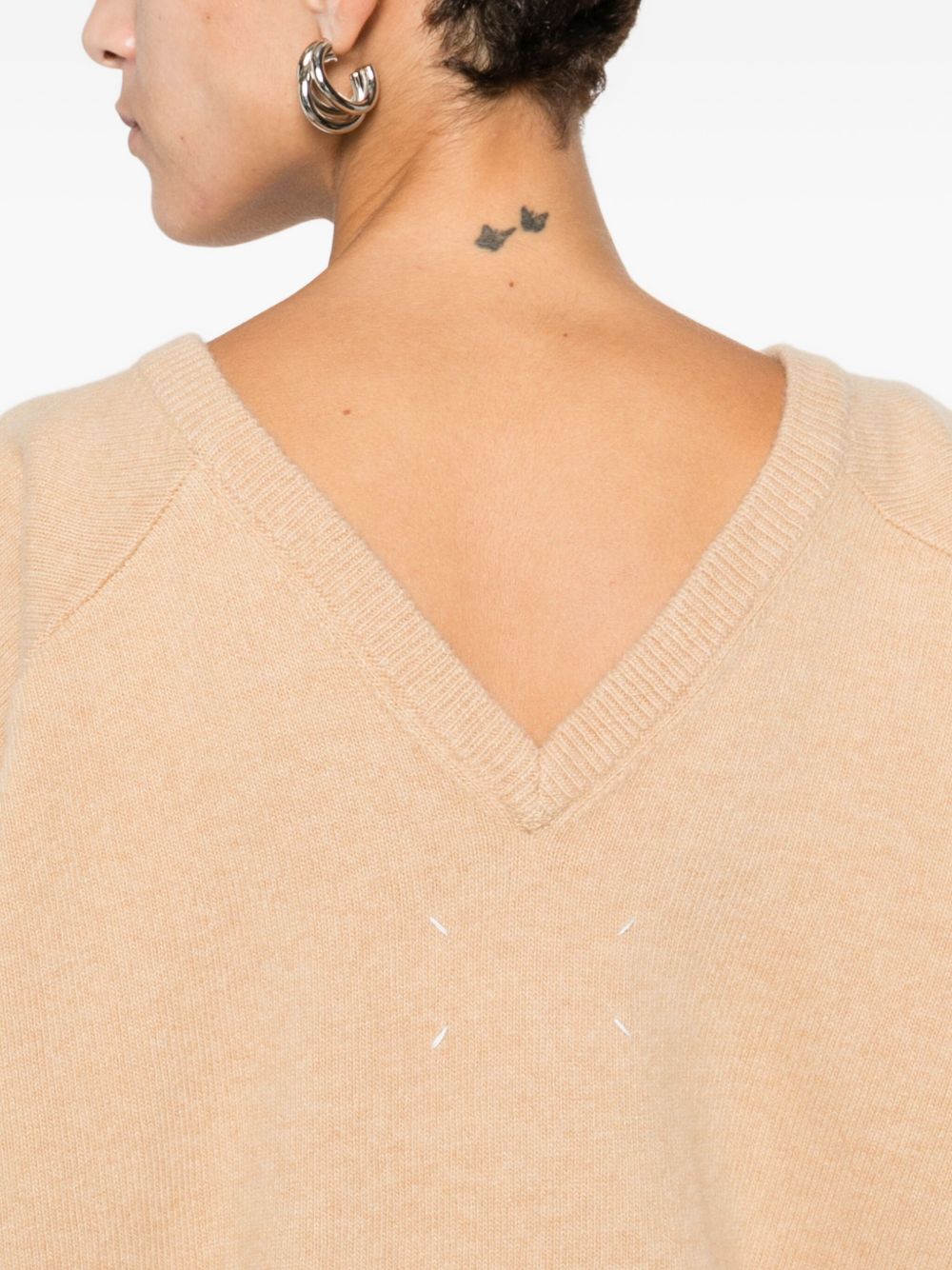 Maison Margiela Brown Sweater – Wool 100% - view 2
