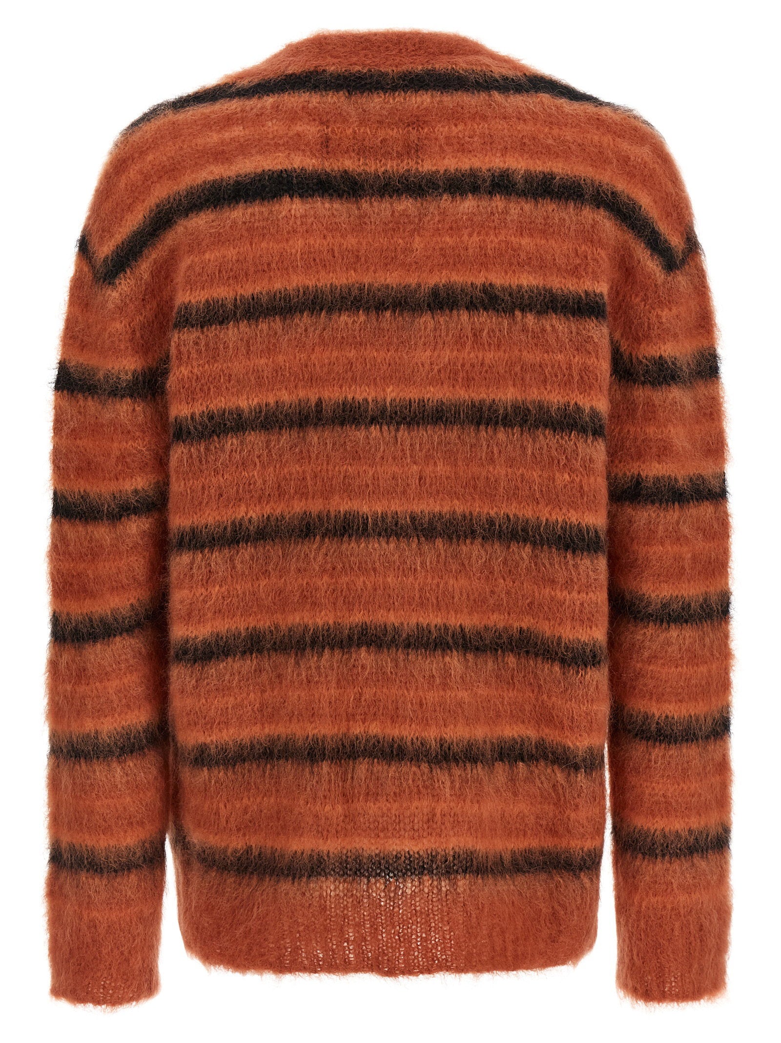 Marni Brushed Striped Cardigan – 80% wm 20% pl - view 2