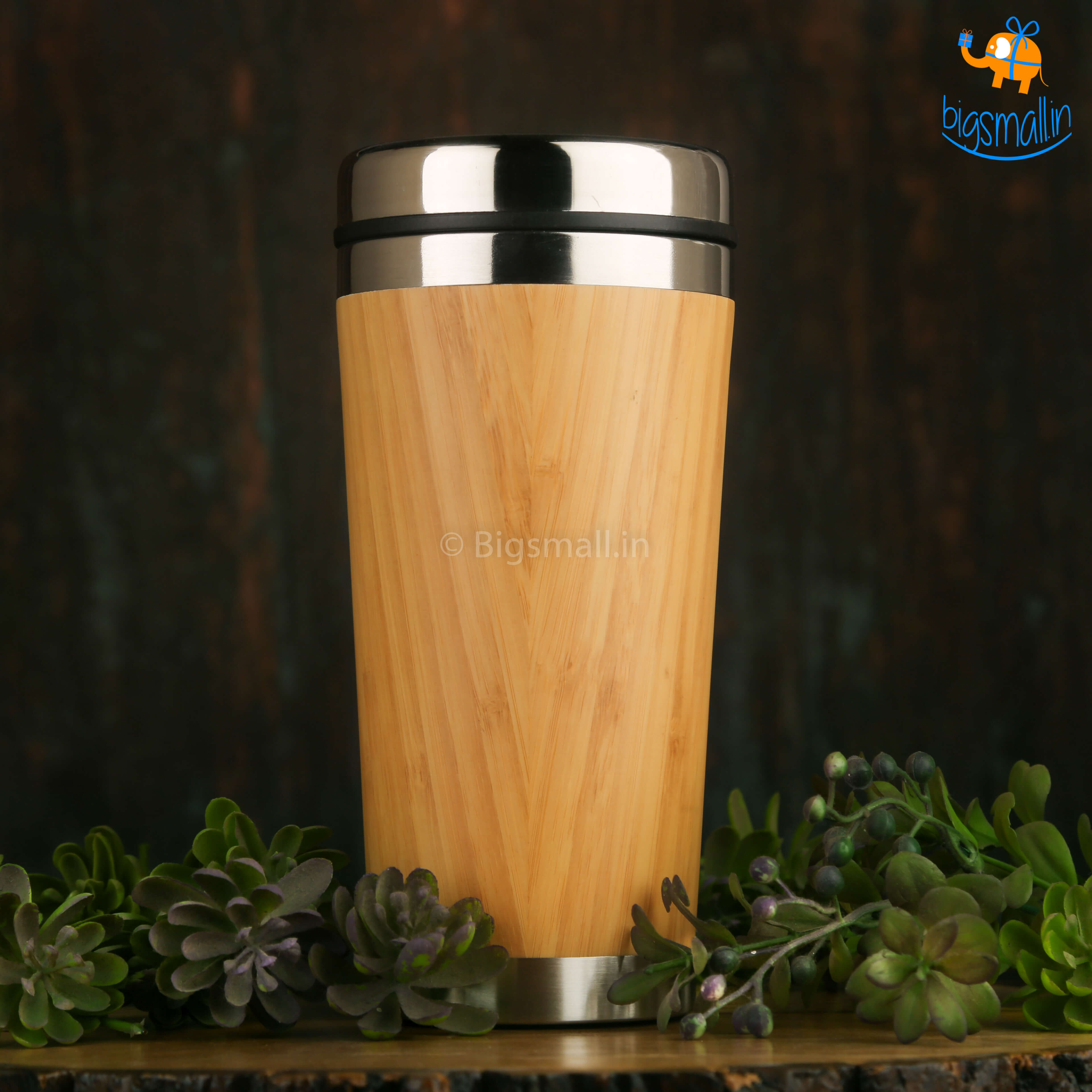 VinnyC Eco-Friendly Bamboo Flask - view 5