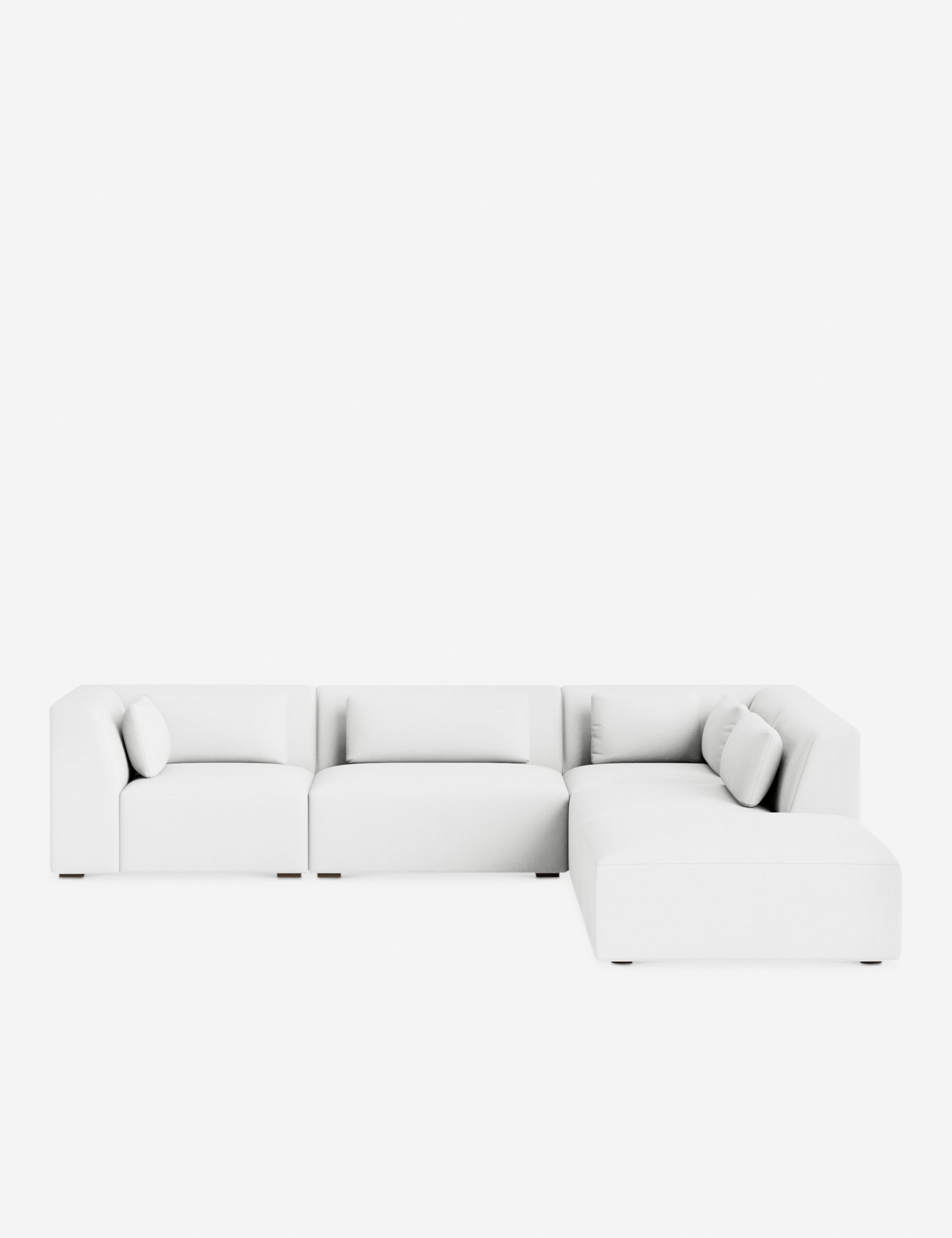 Lulu and Georgia Koh Modular Sectional Sofa With Ottoman - view 38