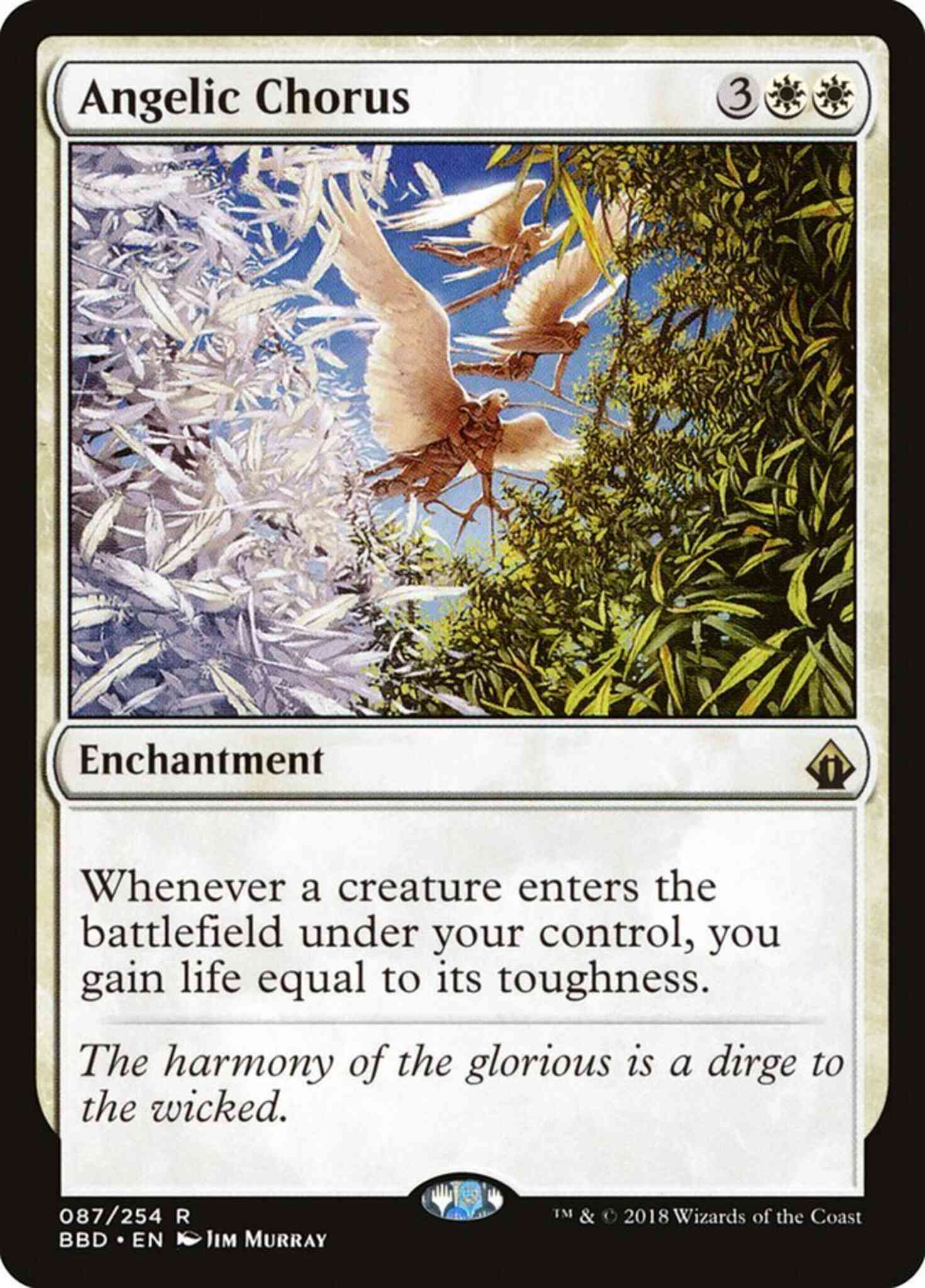 Angelic chorus 87 – Magic Angelic Chorus [87] [Battlebond] [Non-Foil]