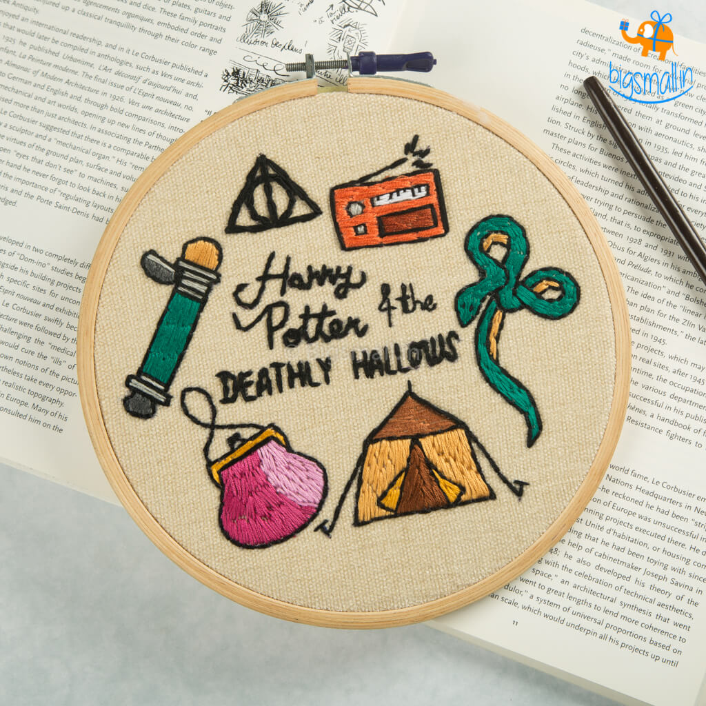 Hoop-Broideries Harry Potter Embroidery Hoop Art - view 19