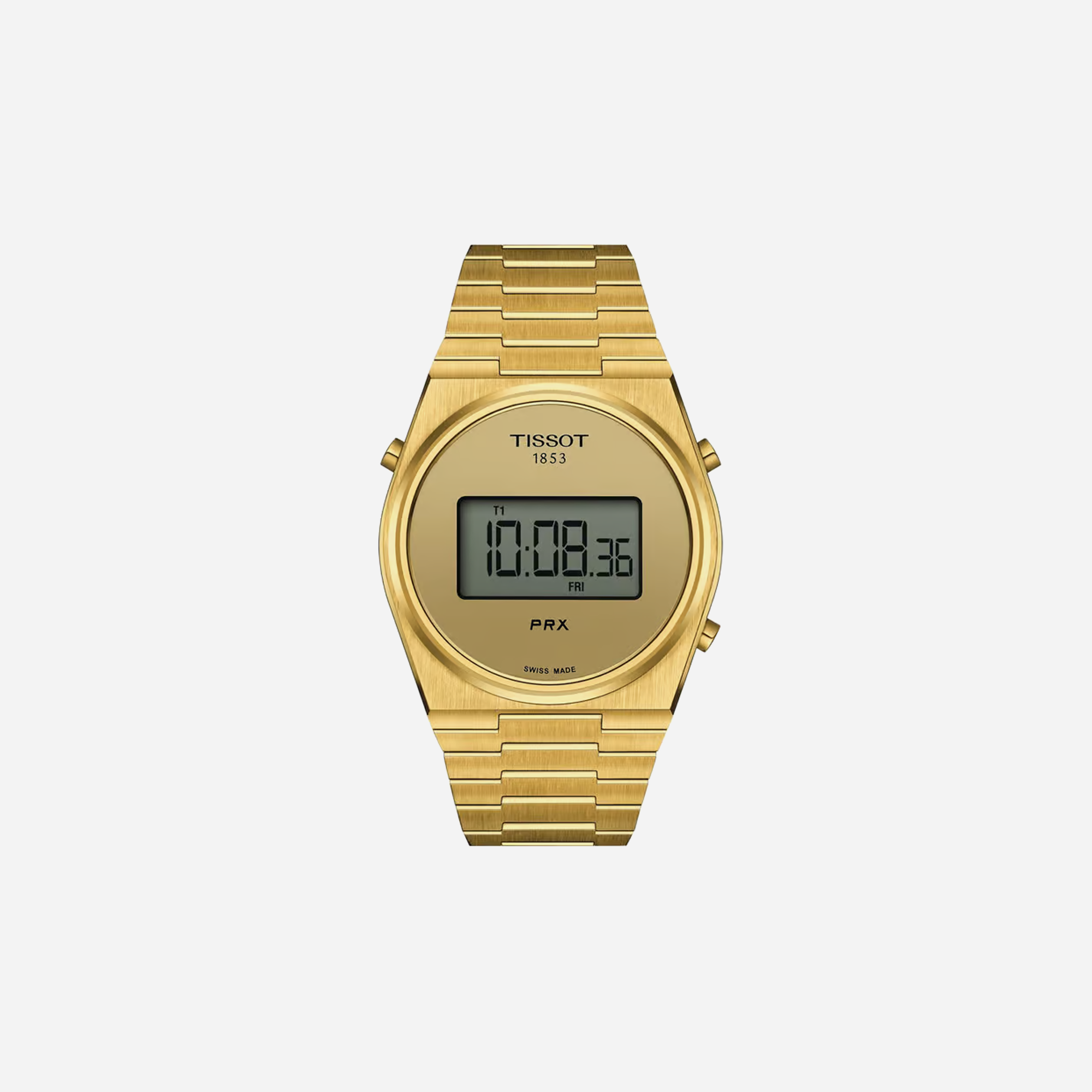 Tissot PRX Digital 40mm Yellow Gold PVD Stainless Steel Quartz Watch