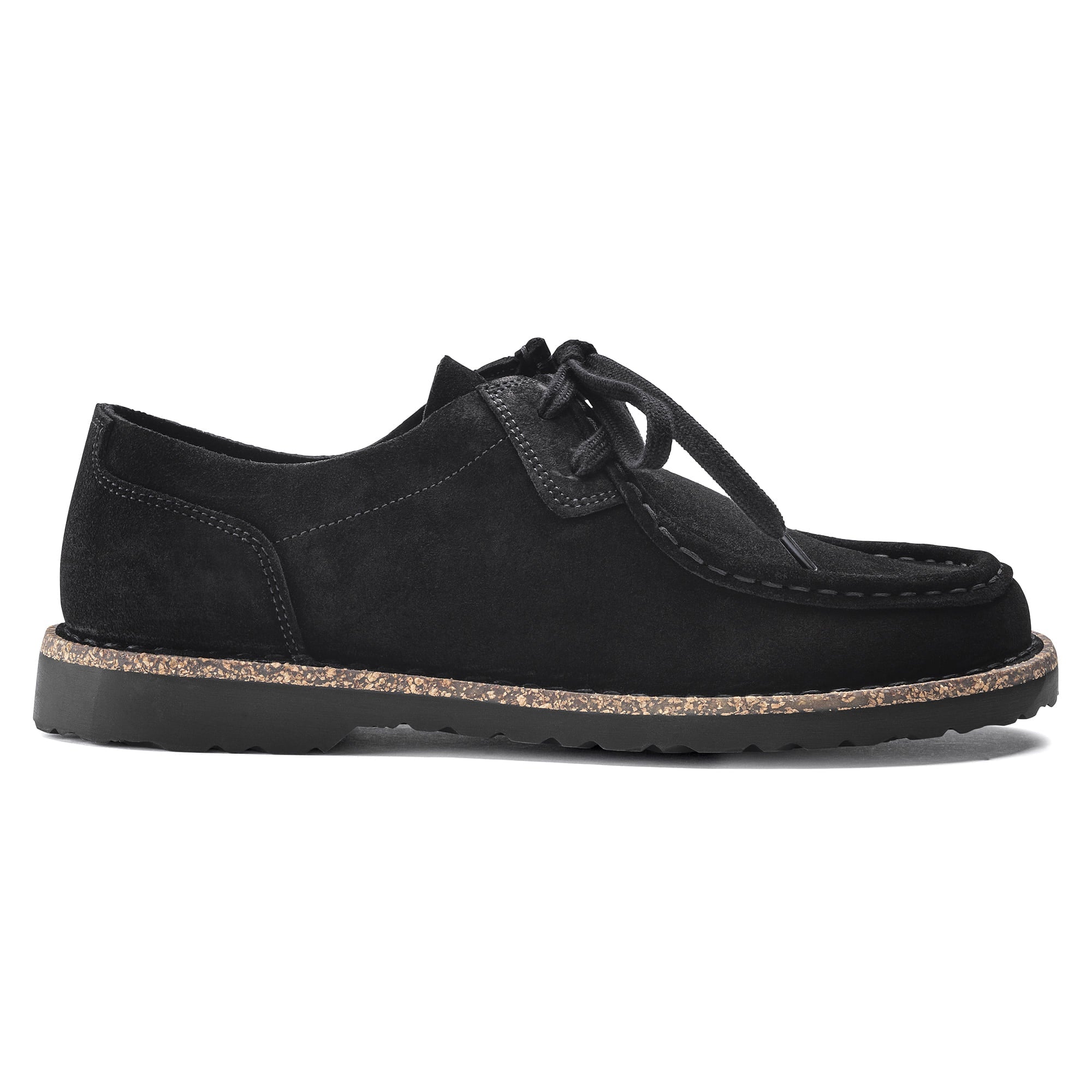 Birkenstock Pasadena III Suede Leather – Black Black - view 3