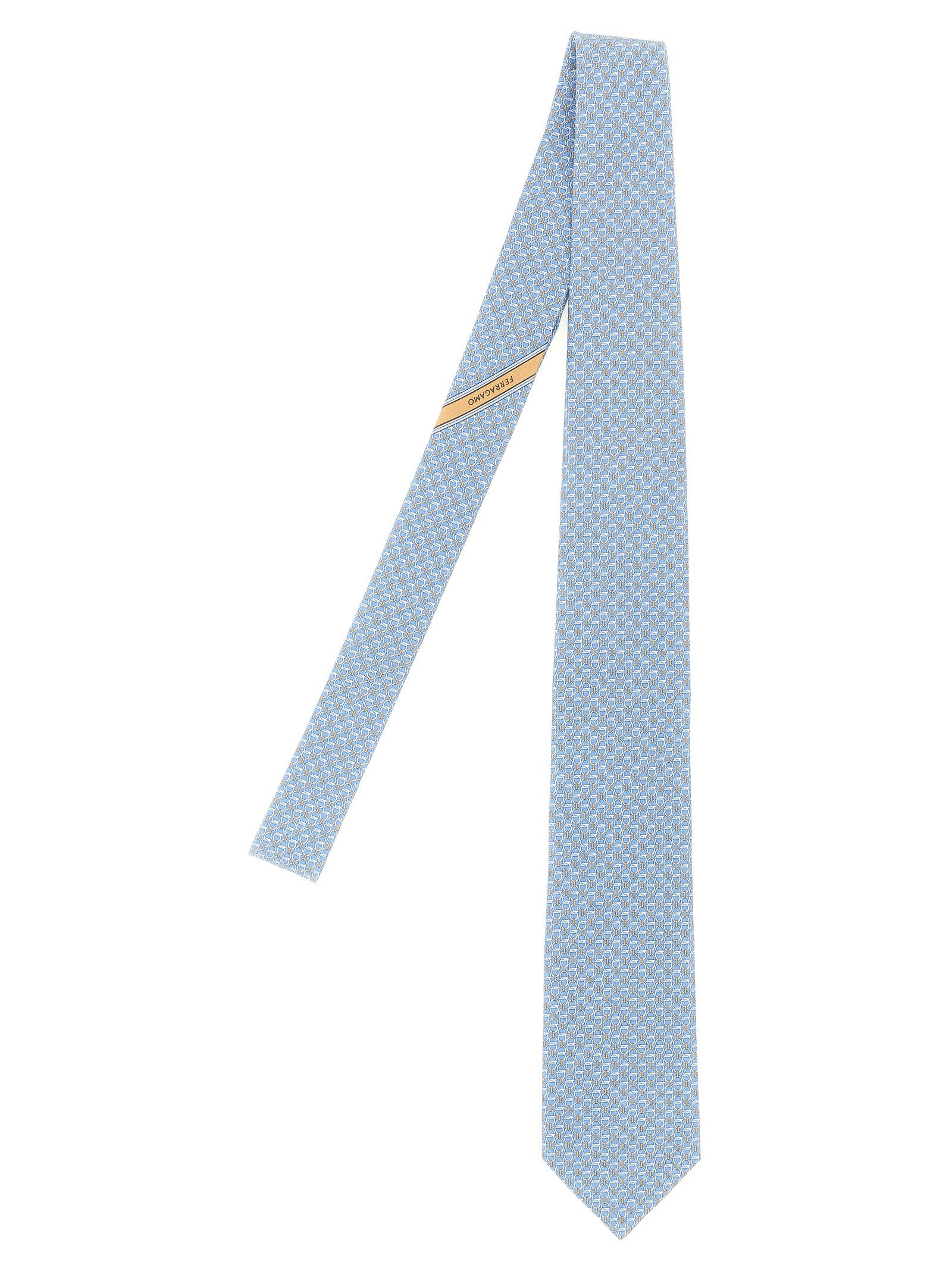 Ferragamo Intreccio Tie – 100% silk