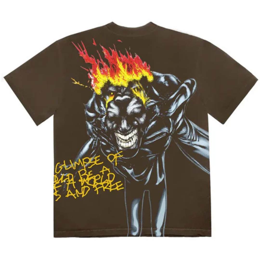 Travis Scott UTOPIA Tee Brown - view 2