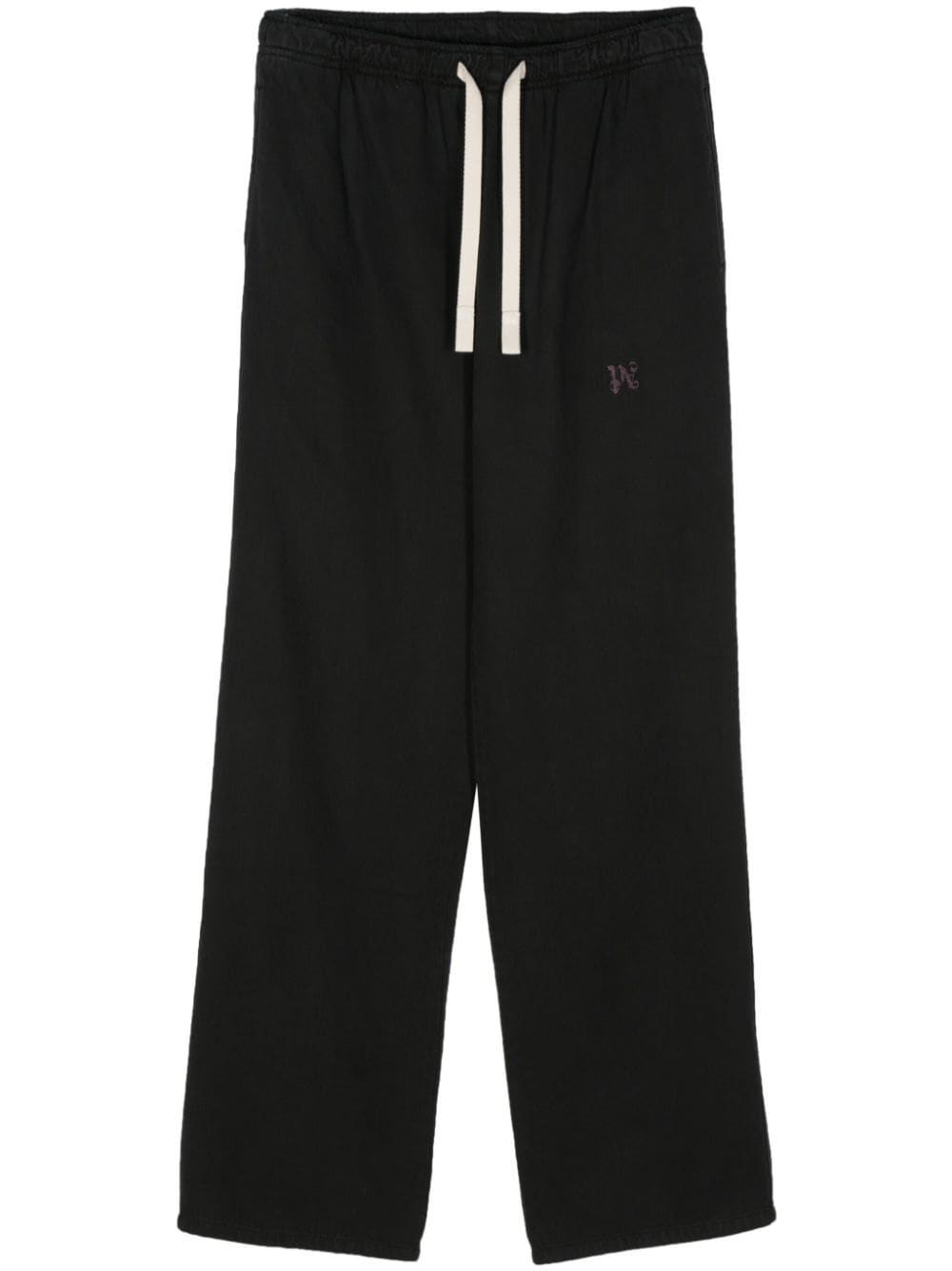 Palm Angels Monogram cotton blend trousers – Lyocell 60%  cotton 40%