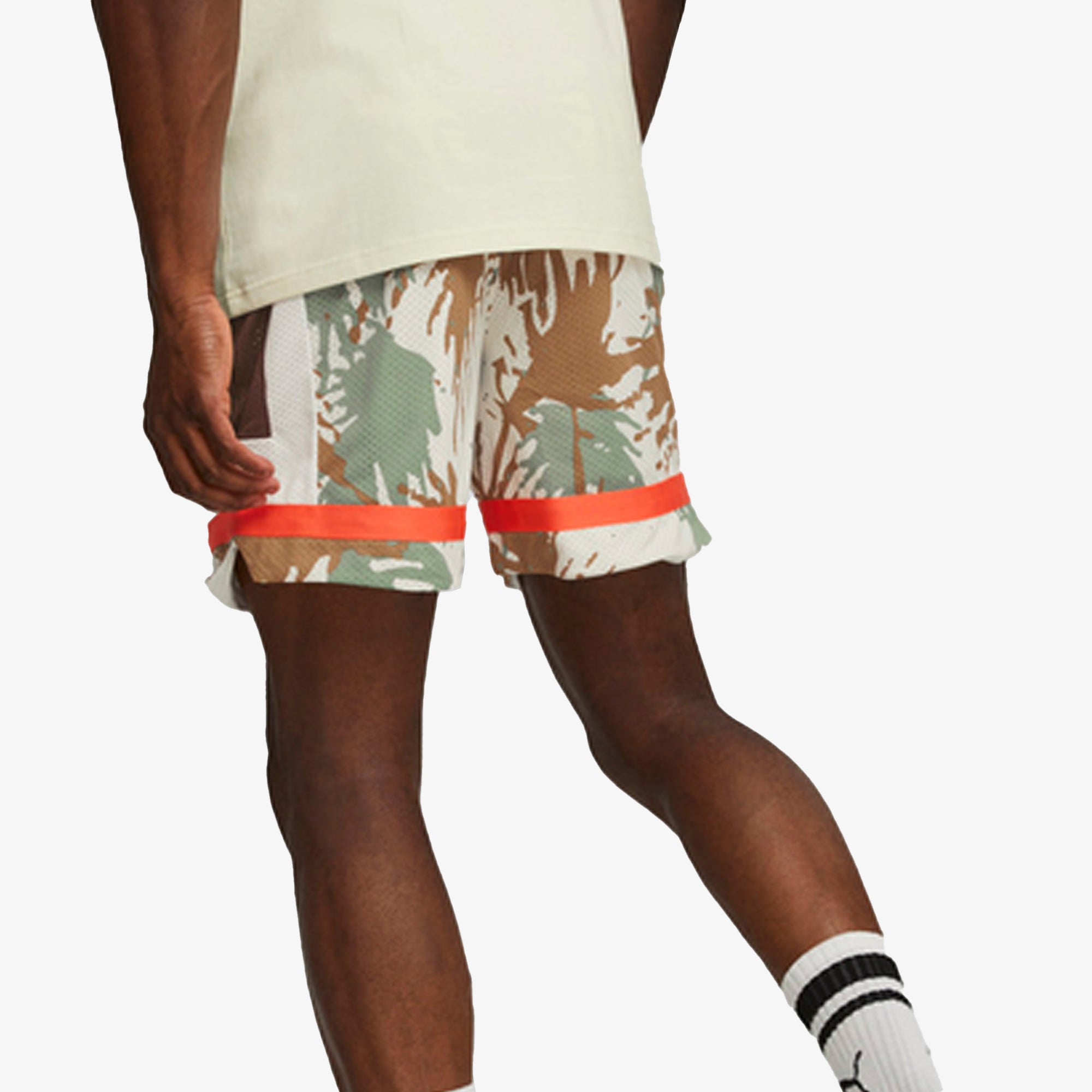 Puma | x CHILDHOOD DREAMS BASKETBALL SHORTS { BEIGE - view 5