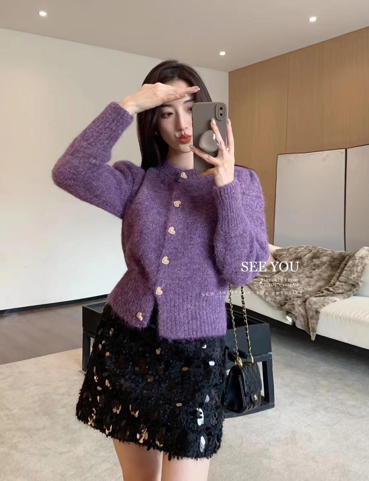 Alamode By Akanksha Audra Cute Woolen Sweater with Heart Detail - view 5