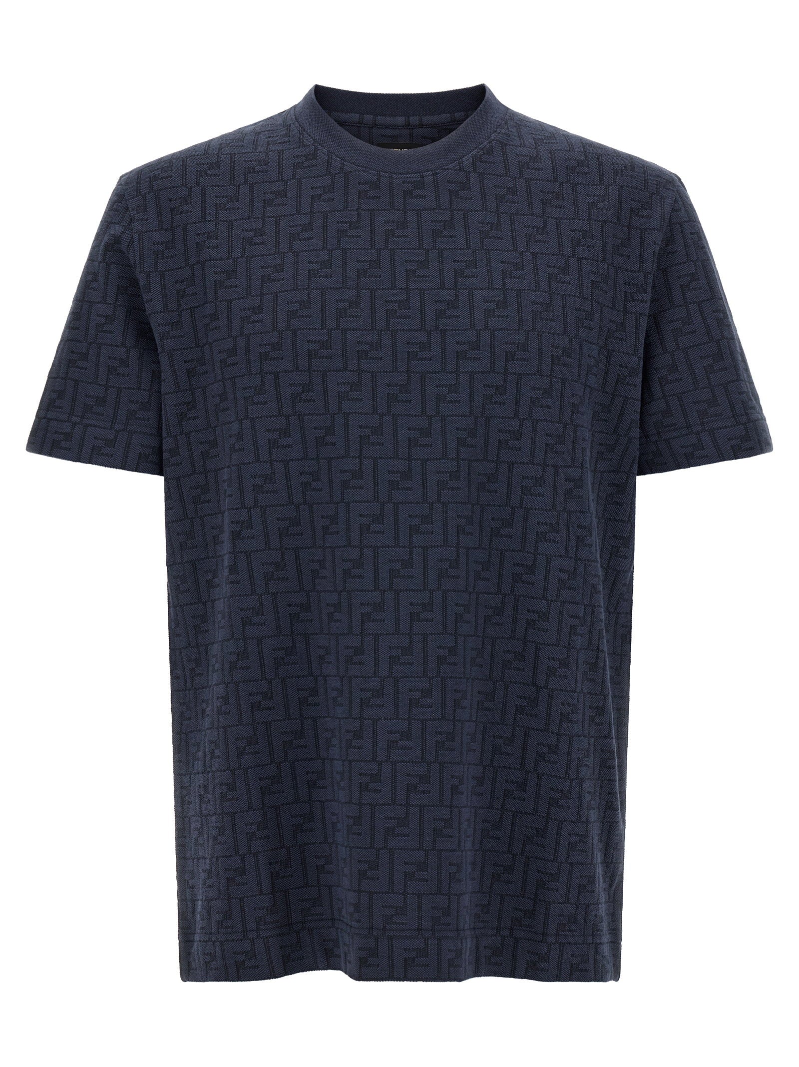 Fendi Ff Piquet T-shirt – 100% cotton