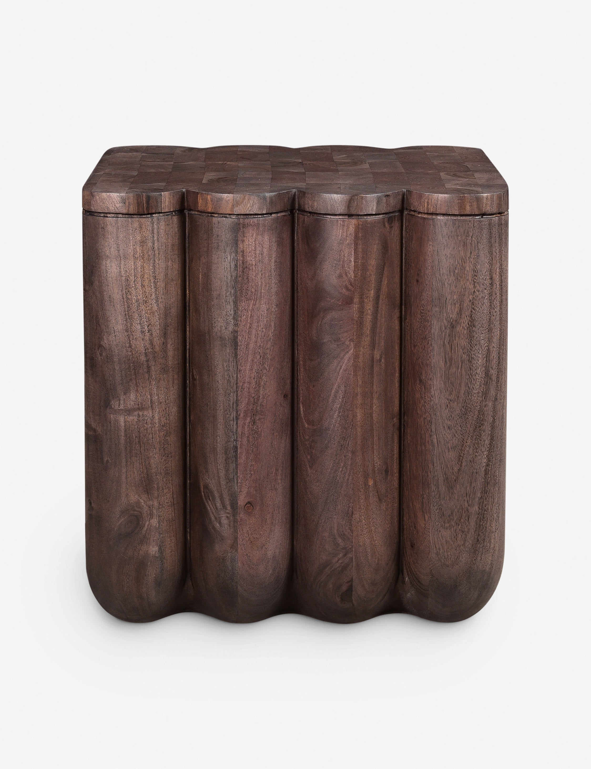 Lulu and Georgia Emsy Side Table – Brown