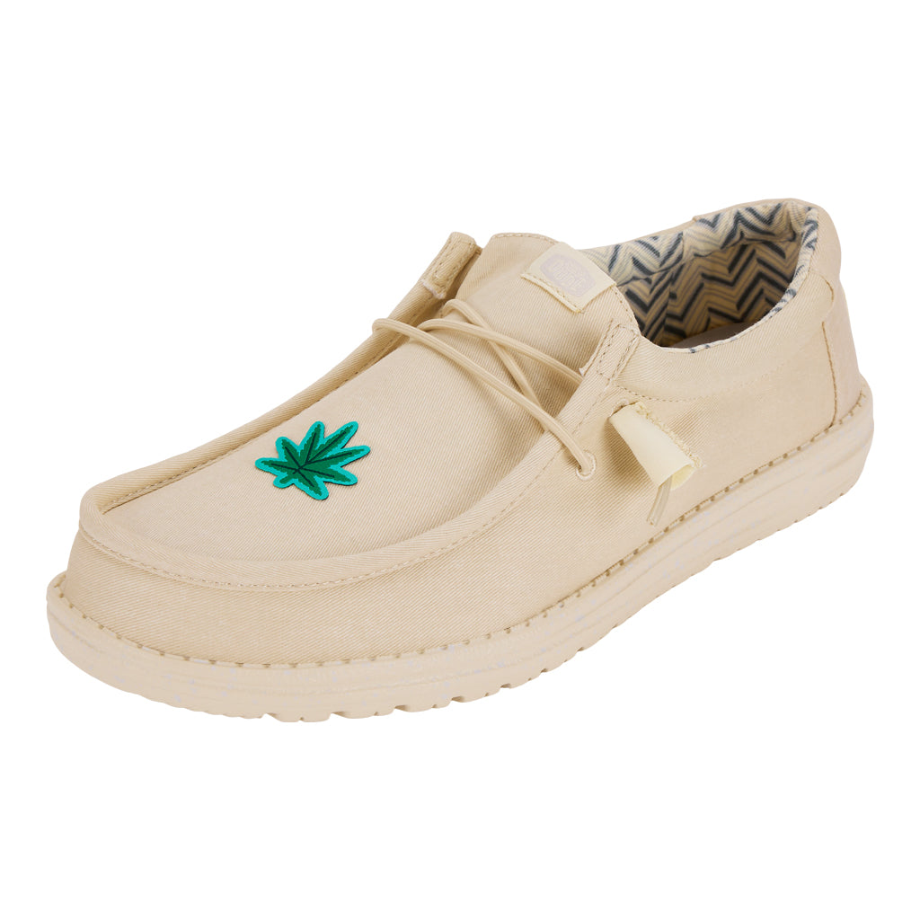 HEYDUDE shoes Hemp Leaf Patch - Hemp Green - view 2