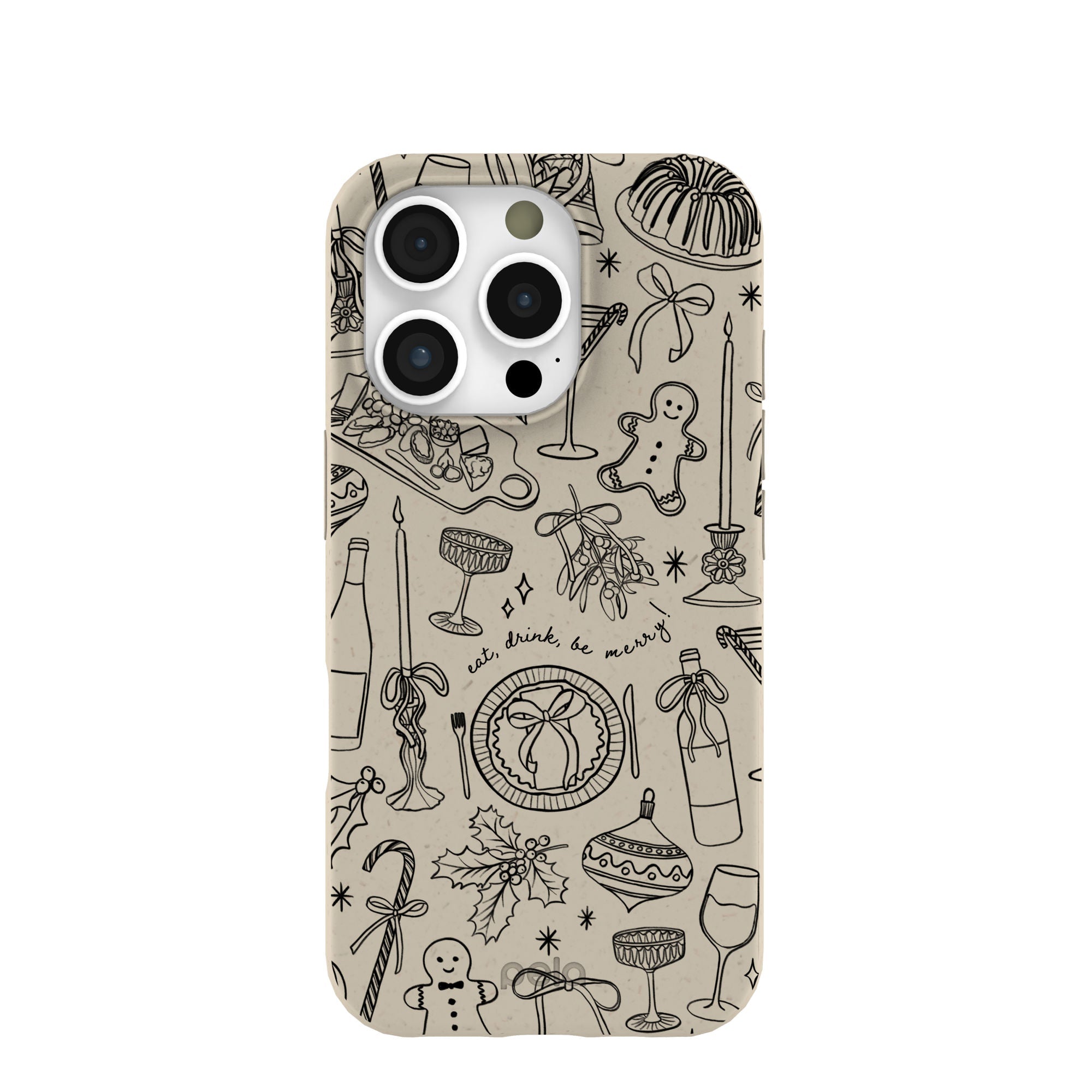 Pela Case London Fog Holiday Dinner Party iPhone 16 Pro Case