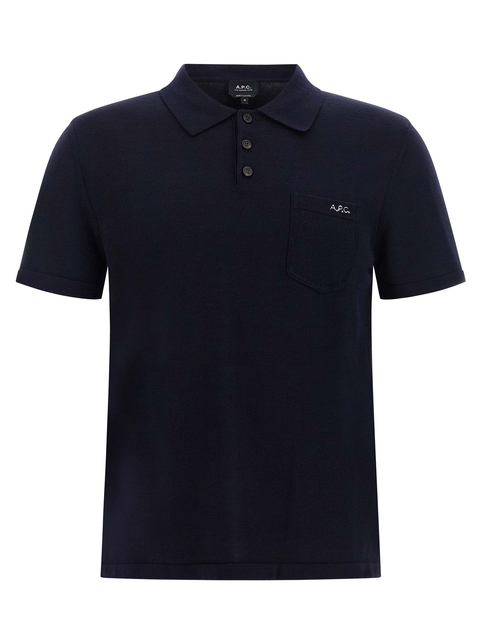 A.p.c. Gide Polo Shirt – 100% virgin wool