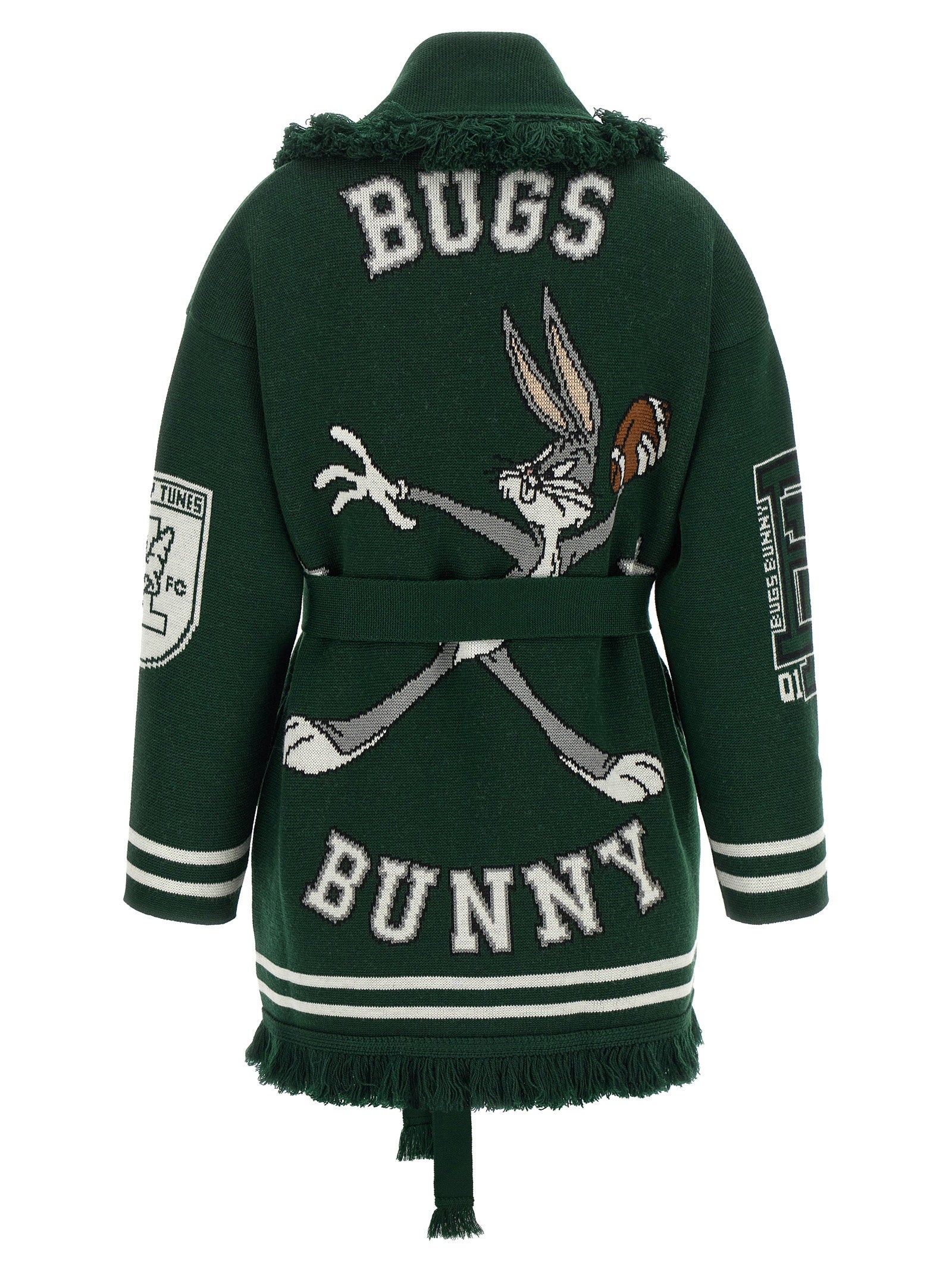 Alanui Sporty Bugs Bunny & Sylvester Cardigan - view 2