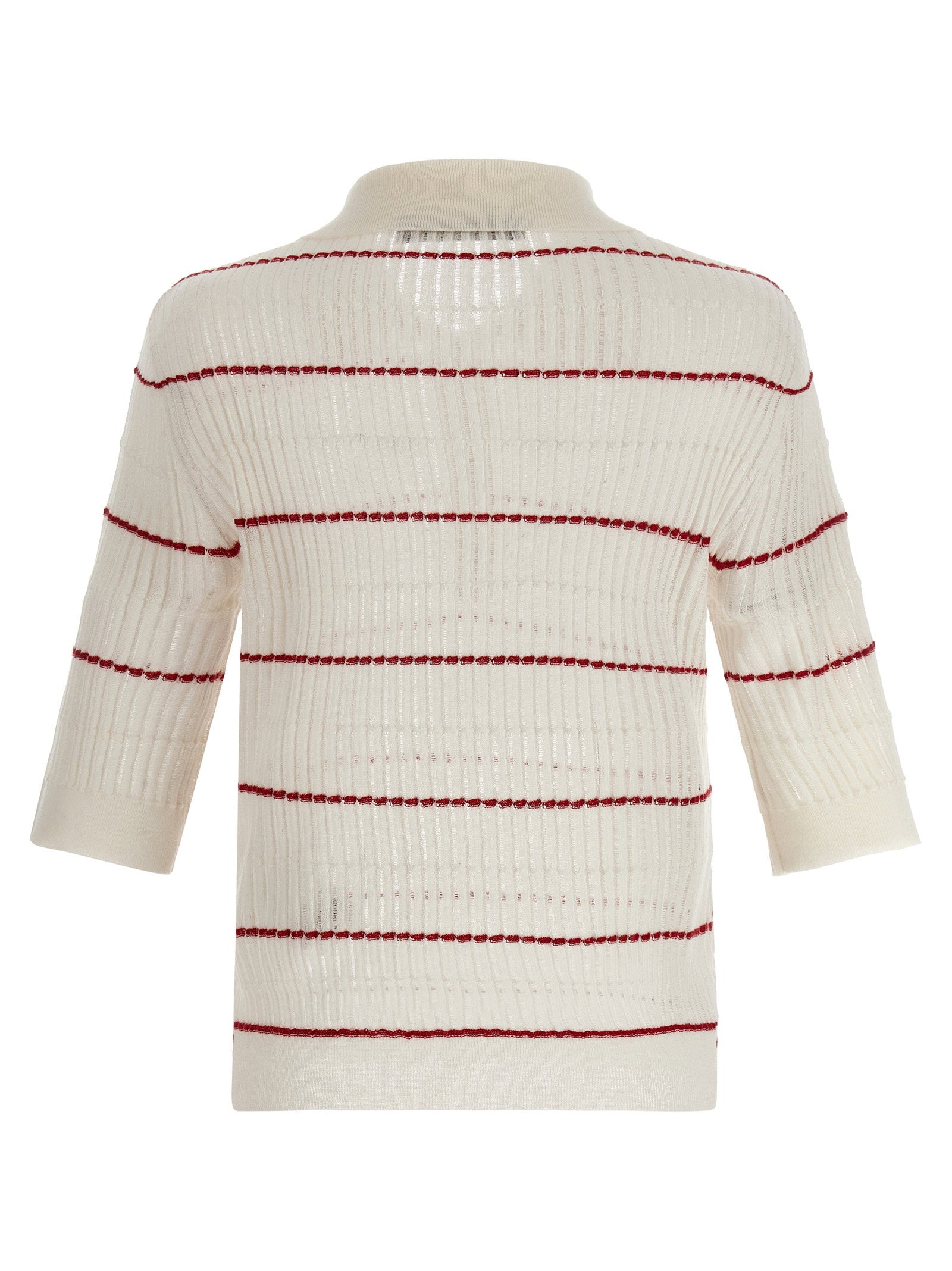 Max Mara Studio Mstgallo Polo Shirt – 55% silk, 45% wool - view 2